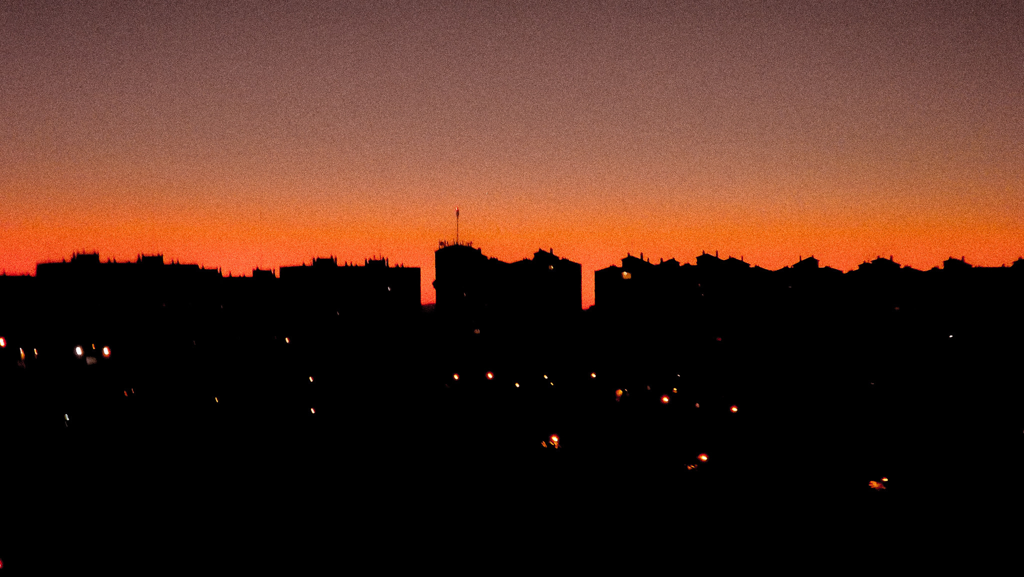 Fujifilm FinePix S3280 sample photo. Madrid sunset photography