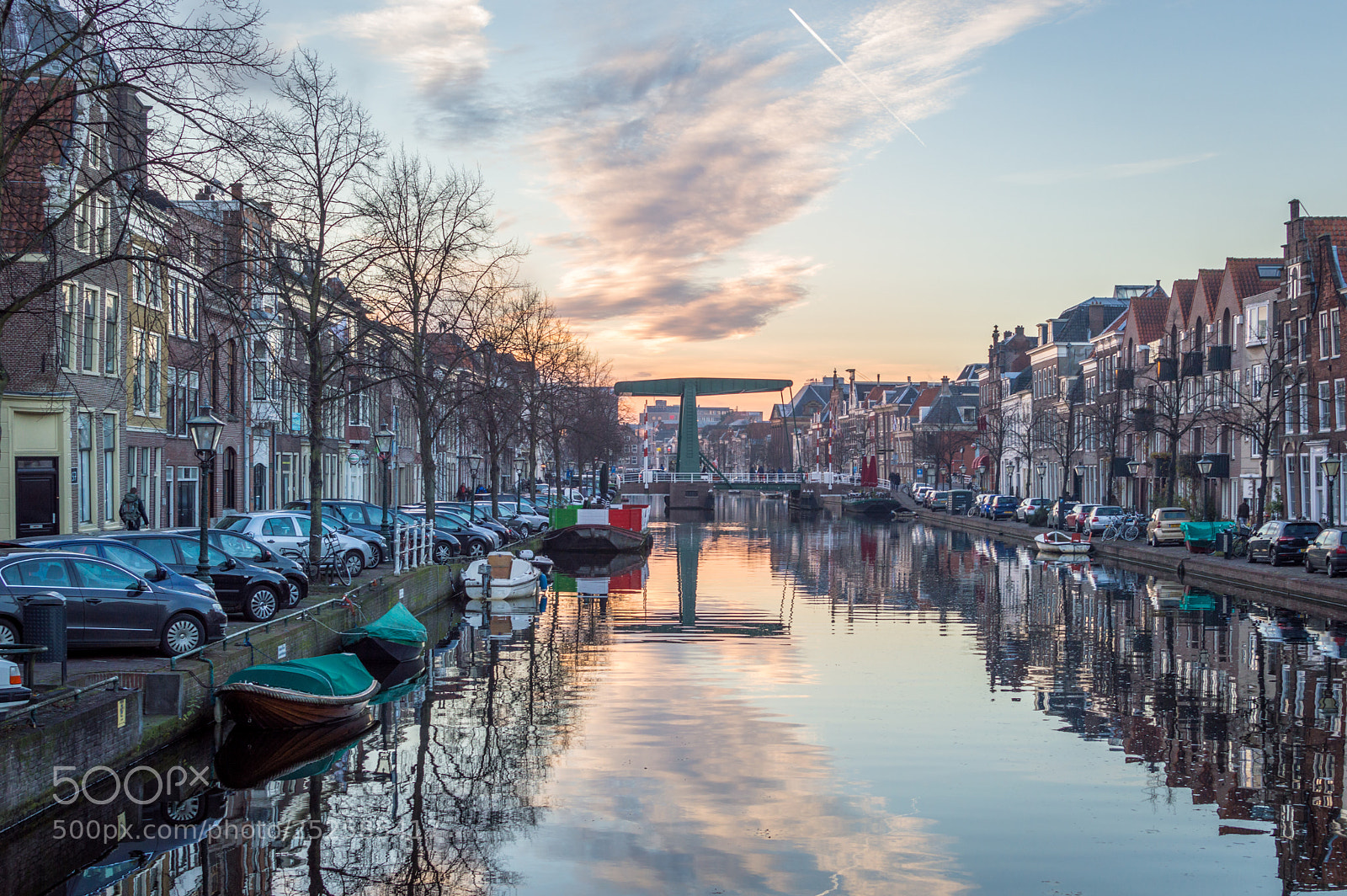 Nikon D3200 sample photo. The canals of leiden photography