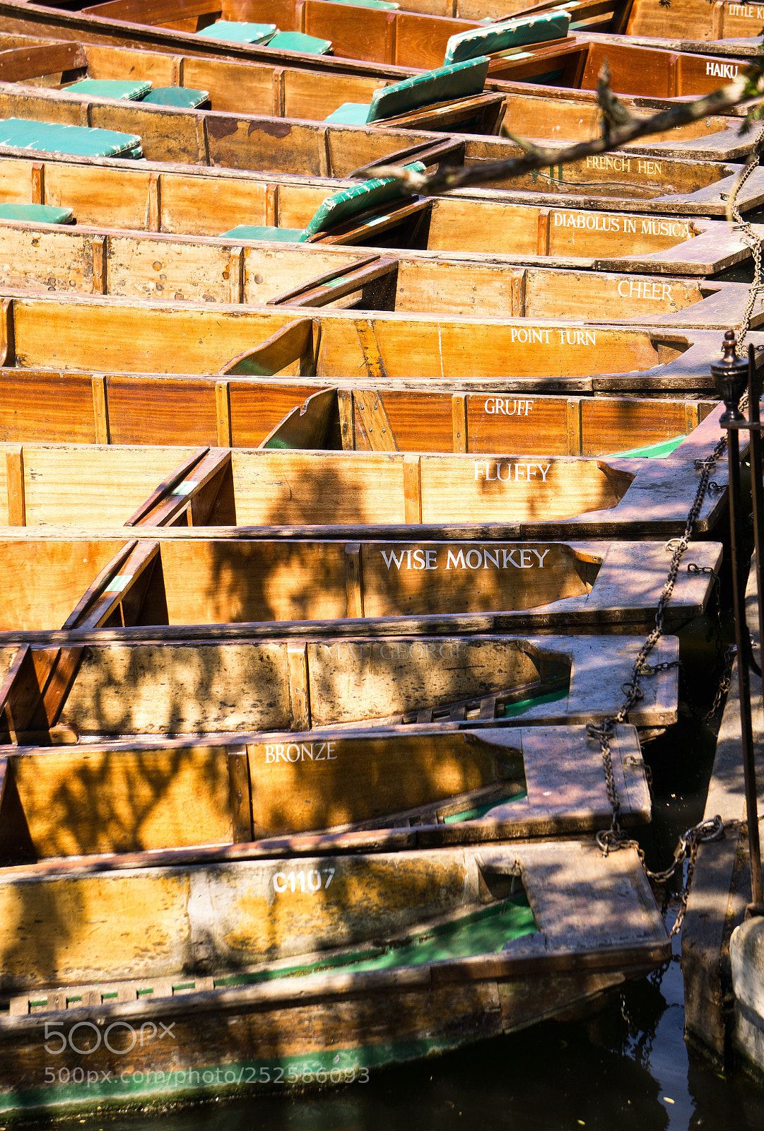 Sony a6000 sample photo. Punts, cambridge photography