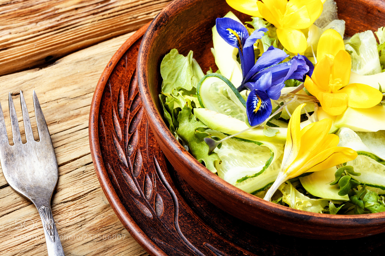 Nikon D7100 sample photo. Fresh vegan salad with photography