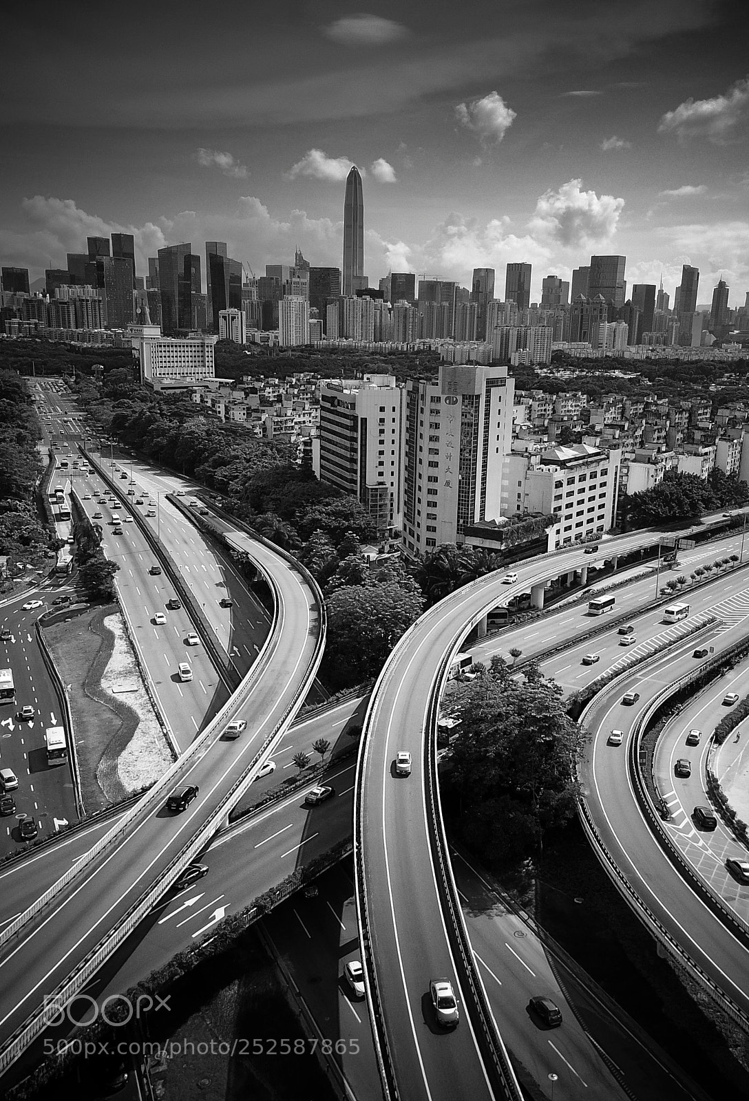 DJI FC220 sample photo. Skycraper photography
