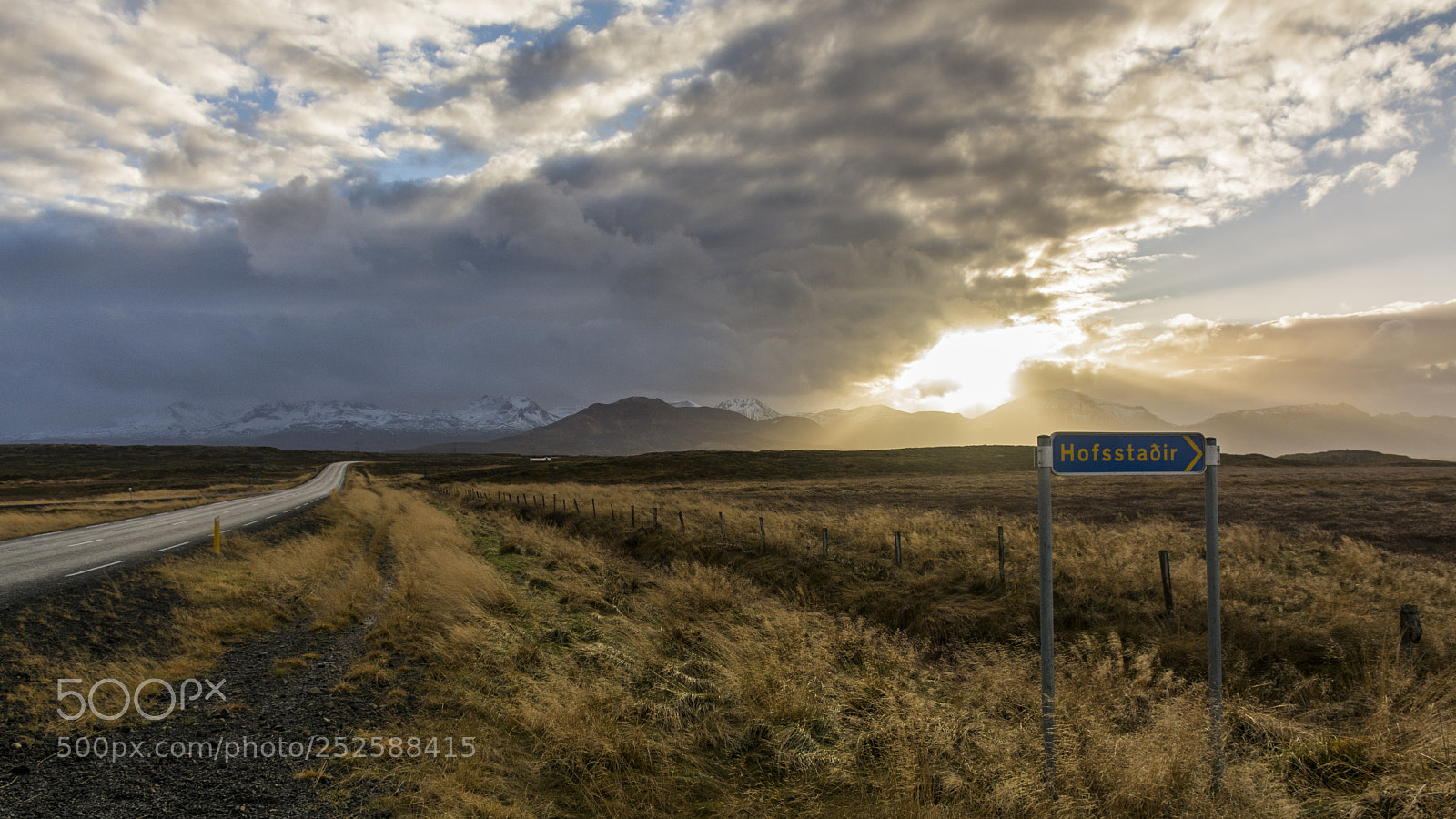 Nikon D7100 sample photo. Iceland road photography