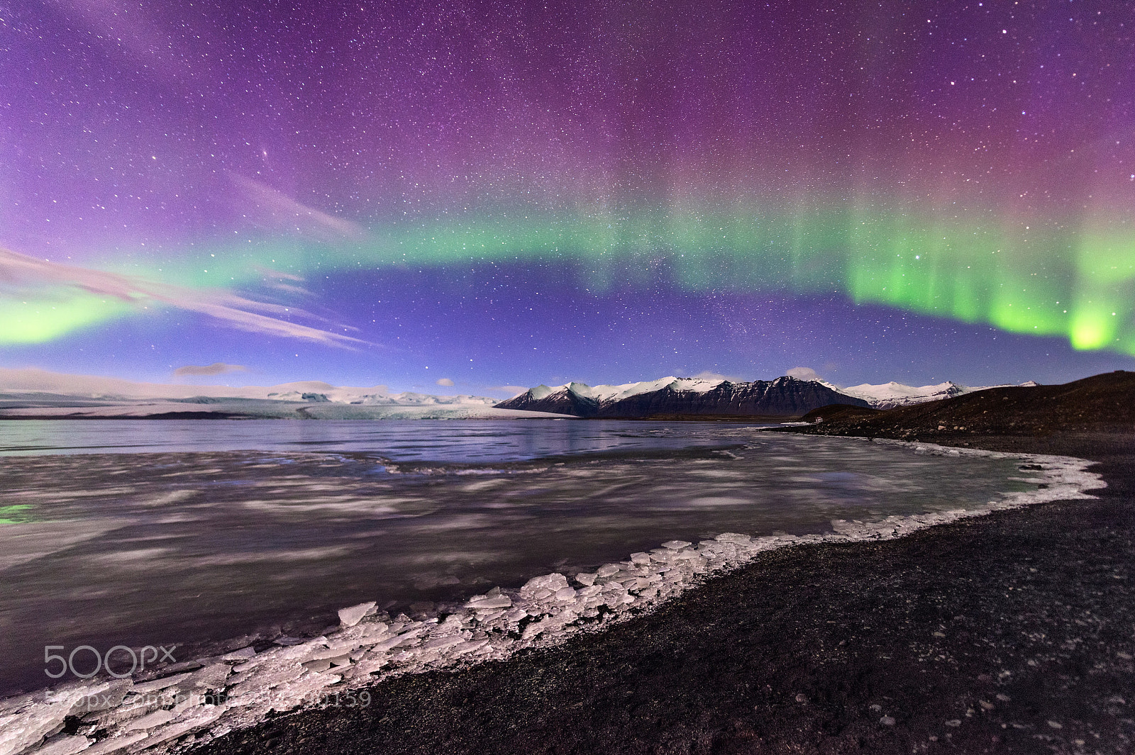 Nikon D810 sample photo. Northern lights in j photography