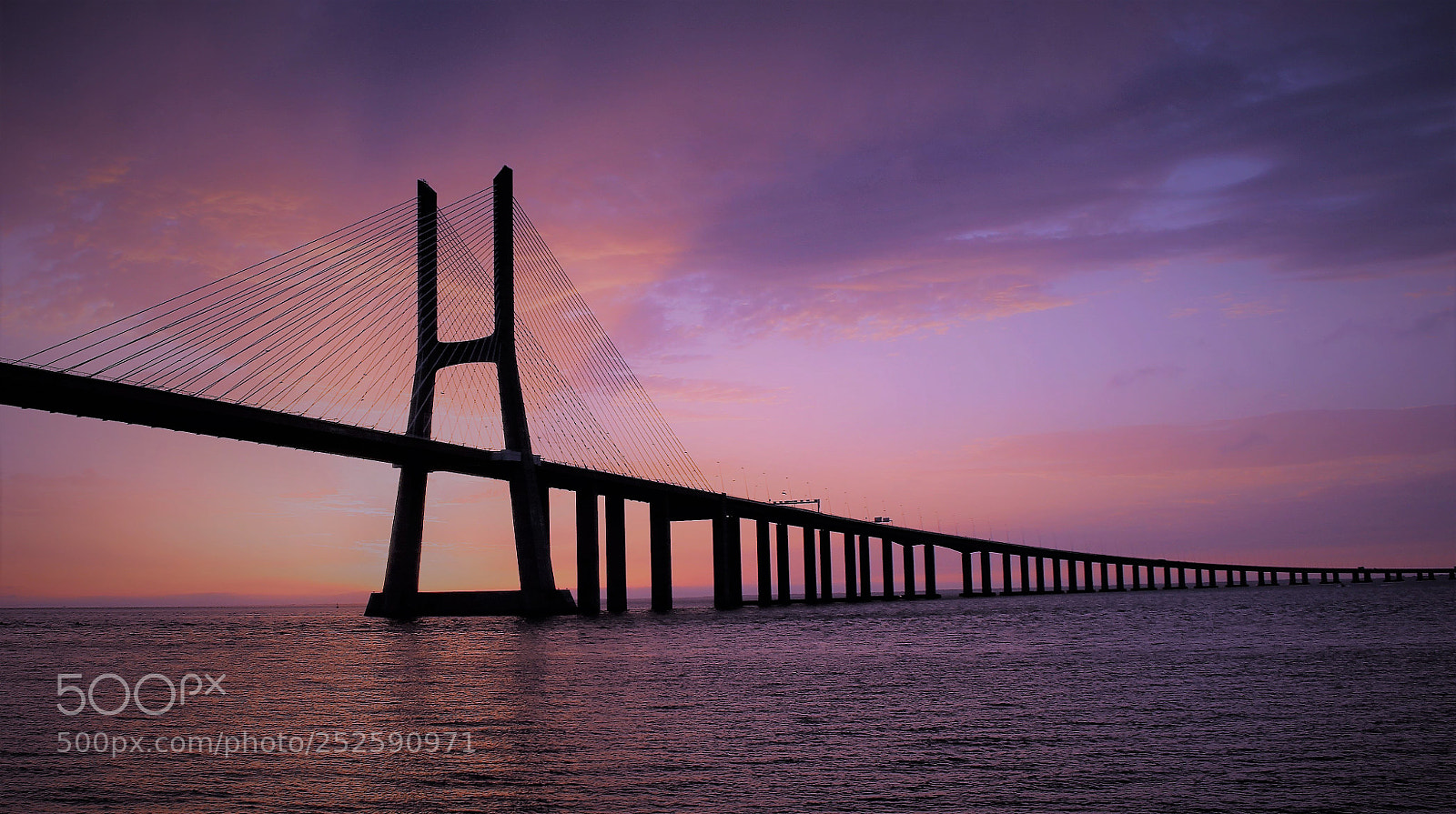 Canon EOS 100D (EOS Rebel SL1 / EOS Kiss X7) sample photo. Vasco da gama bridge photography