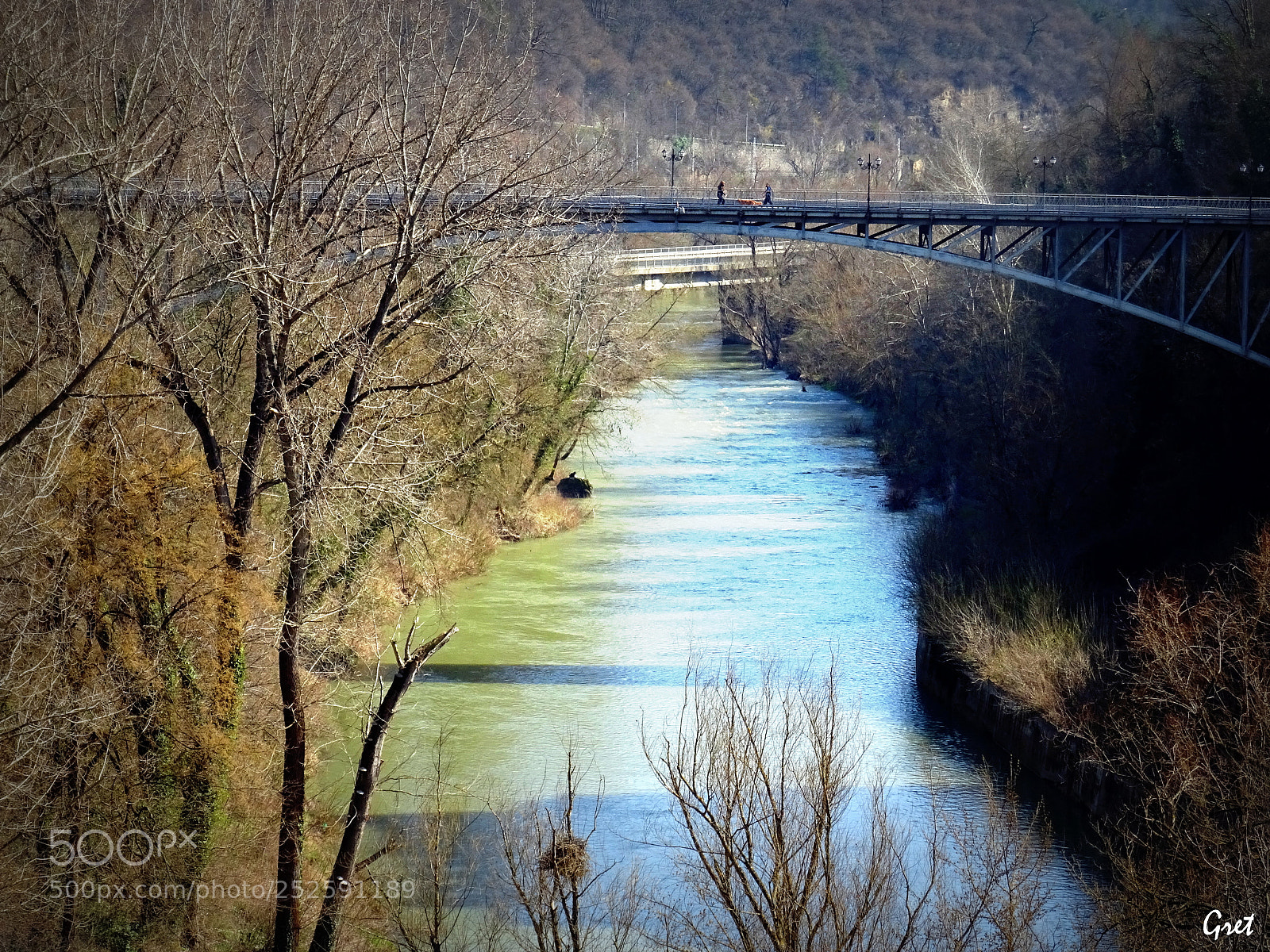 Sony DSC-HX60 sample photo. Iron bridge photography