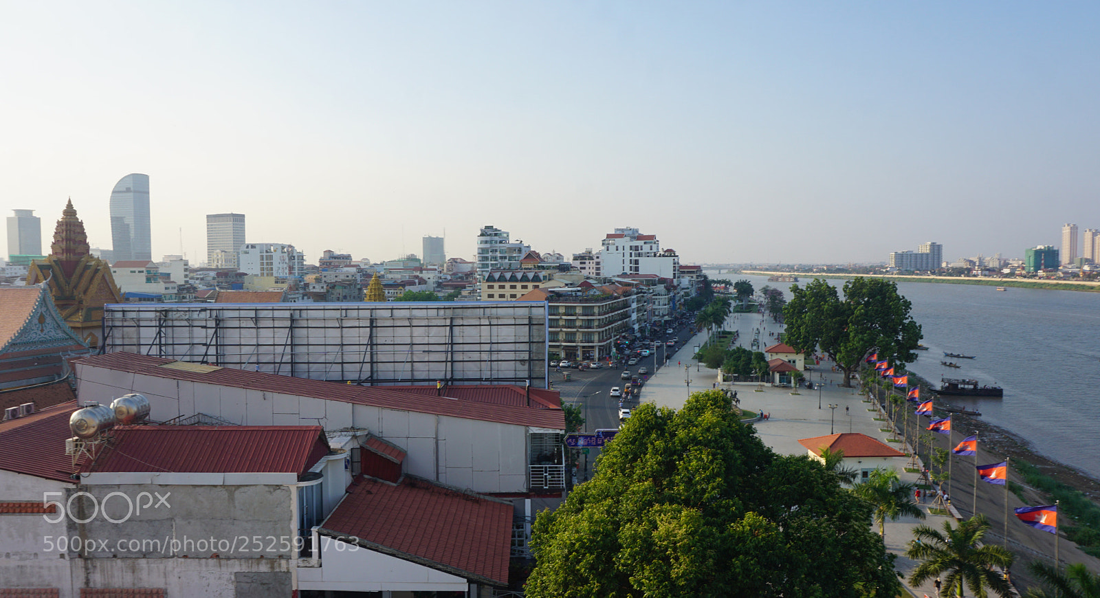 Sony a6000 sample photo. Phnom penh landmark photography