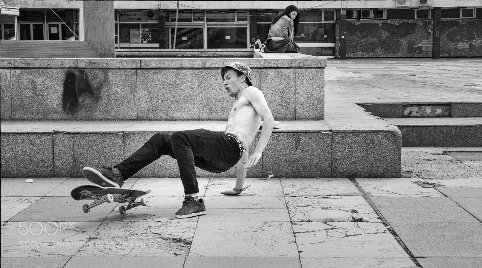 Nikon D5200 sample photo. A skater photography