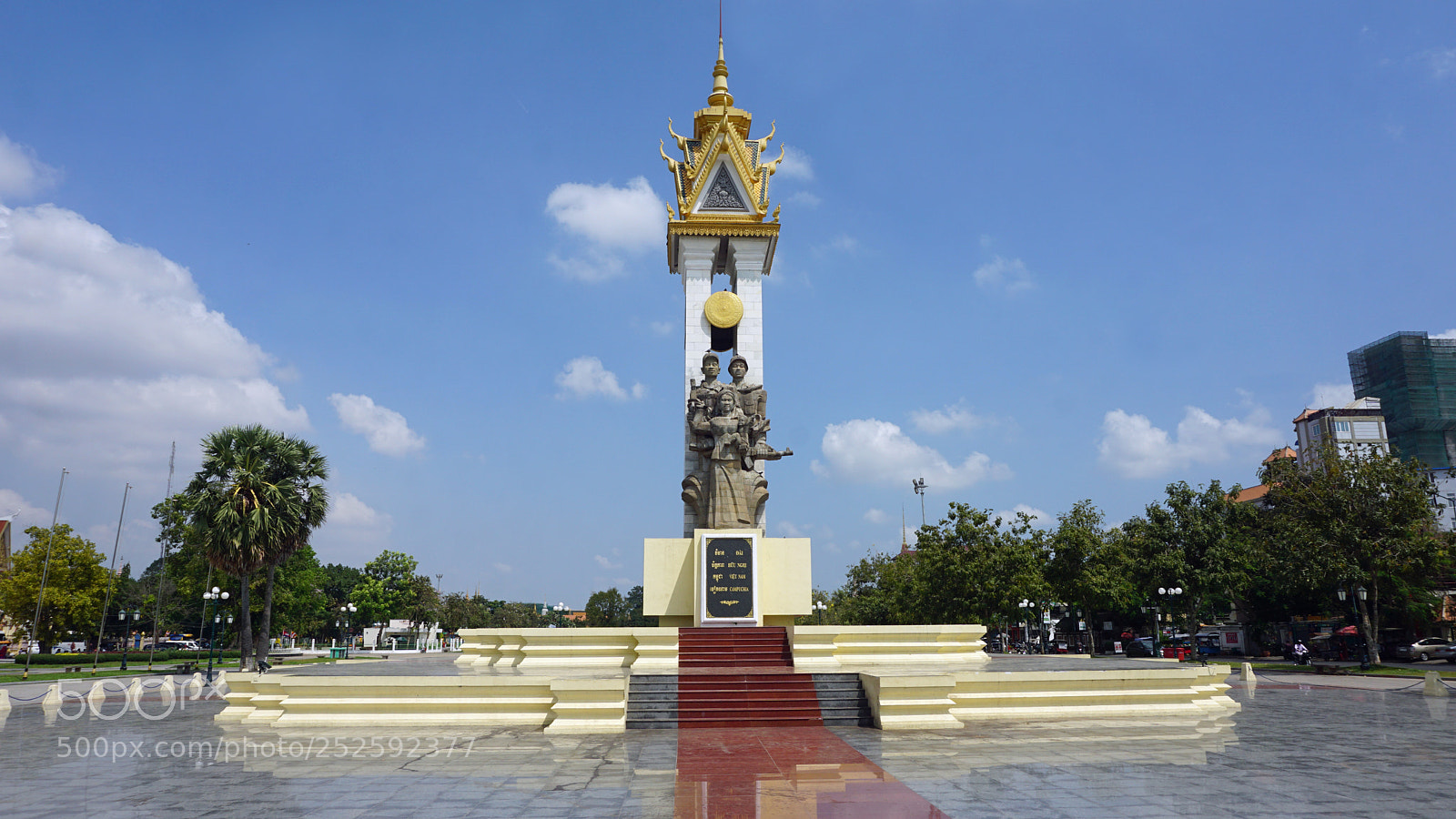 Sony a6000 sample photo. Phnom penh landmark photography