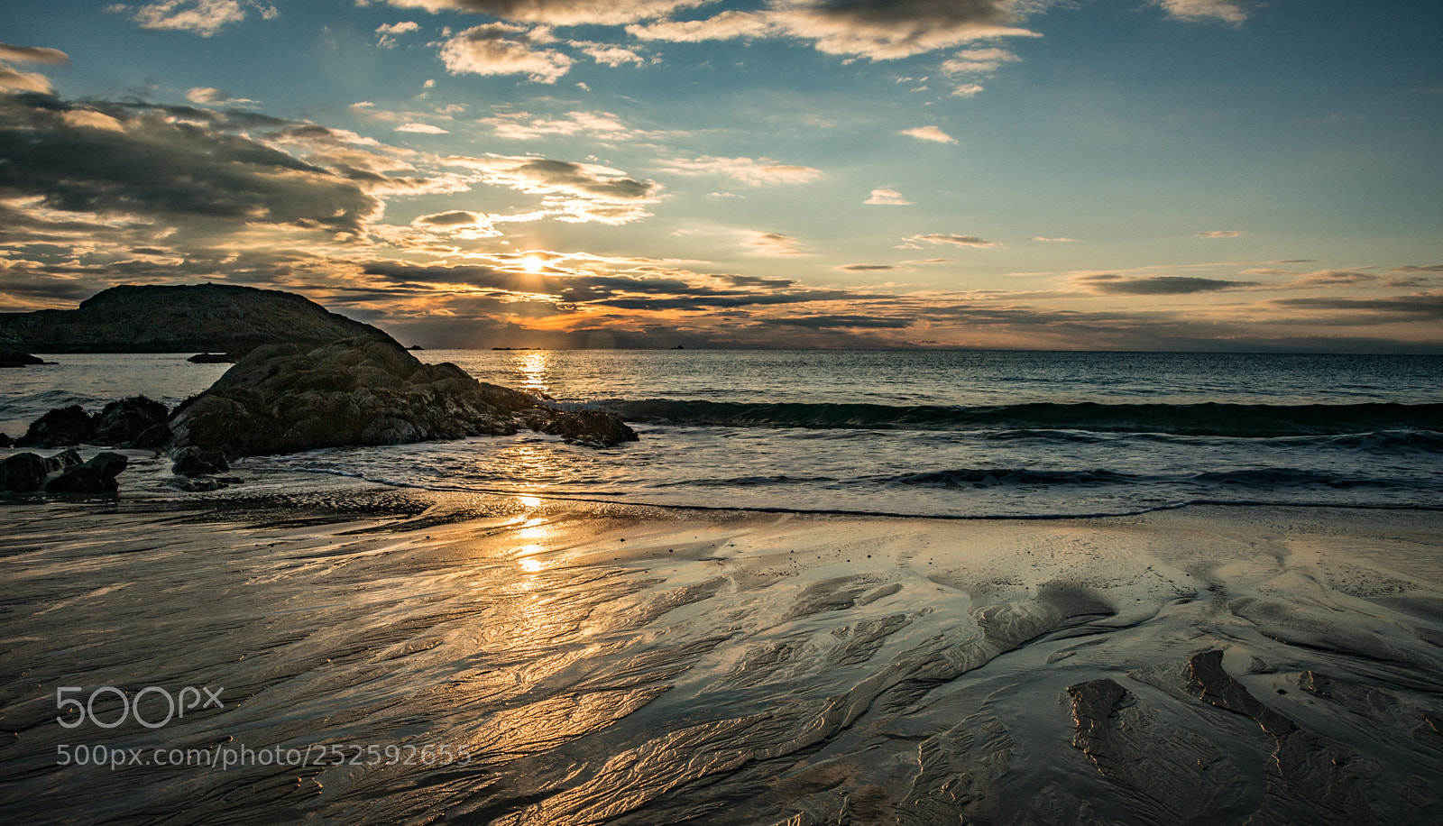 Nikon D800 sample photo. Sunset at achmelvich beach photography