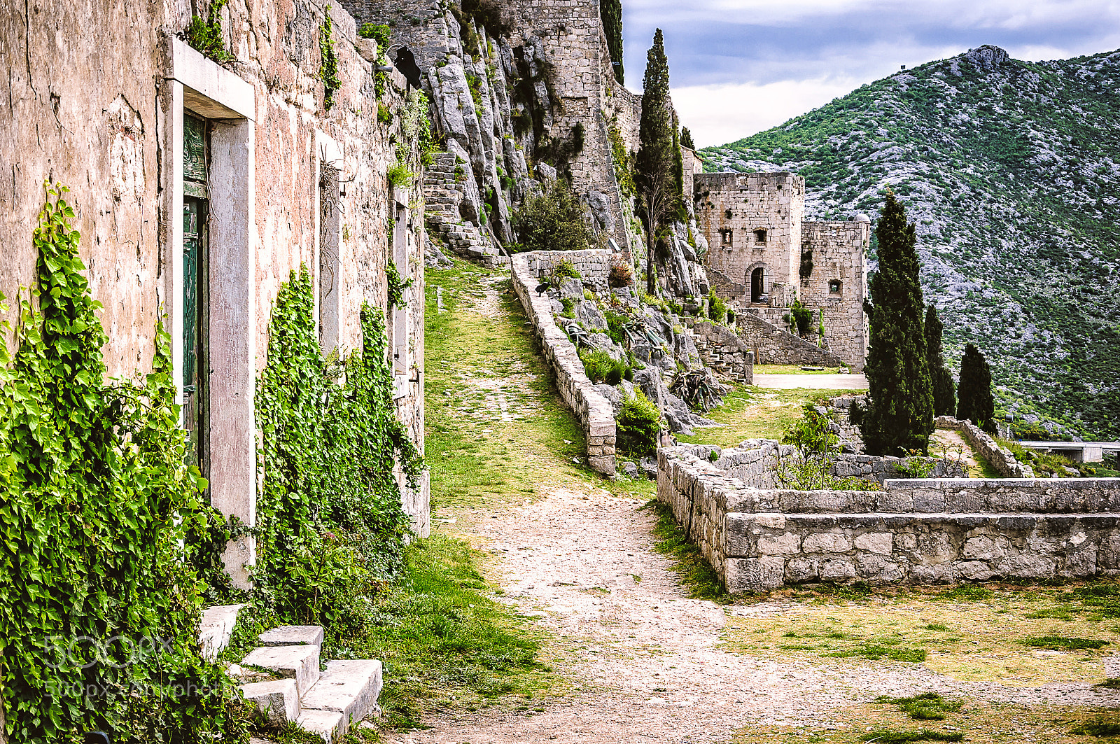 Nikon D90 sample photo. Klis fortress photography