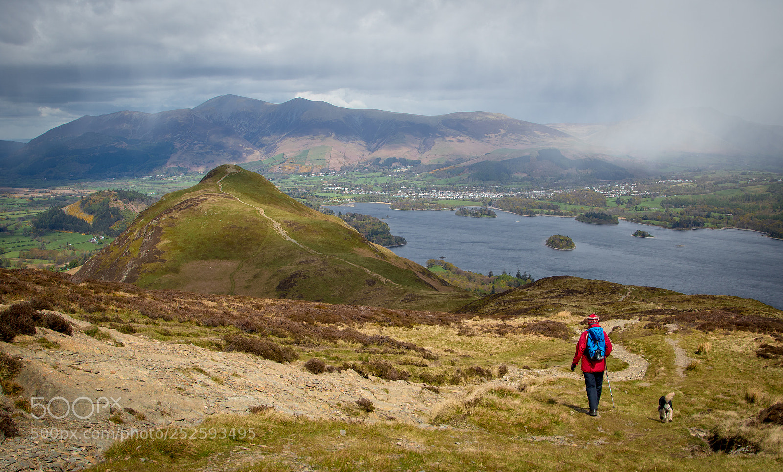 Canon EOS 7D Mark II sample photo. Storm approaching derwent water photography
