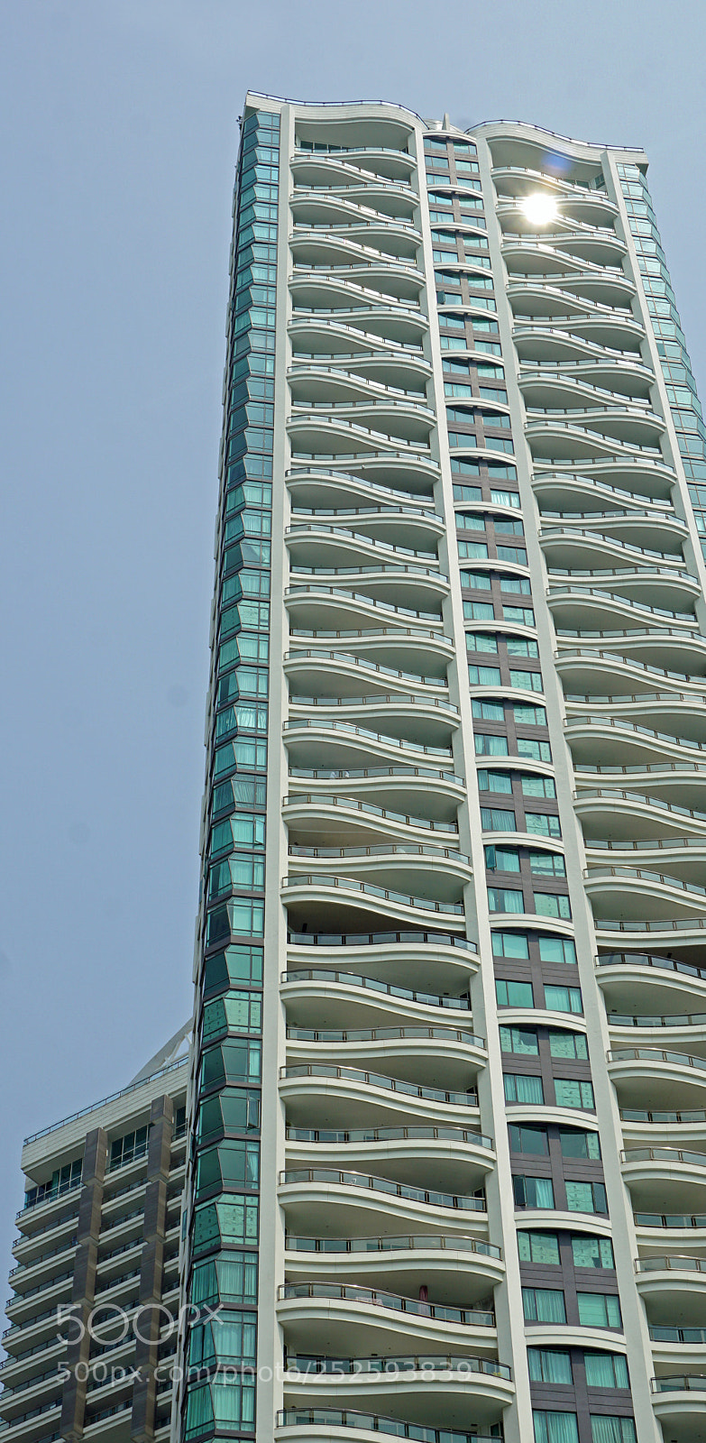 Sony a6000 sample photo. Building in pattaya photography