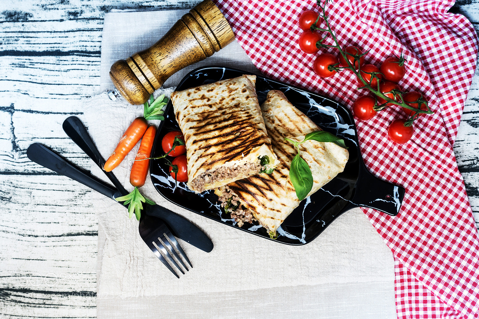 Sony Cyber-shot DSC-RX100 IV sample photo. Mexican fajita wraps with photography