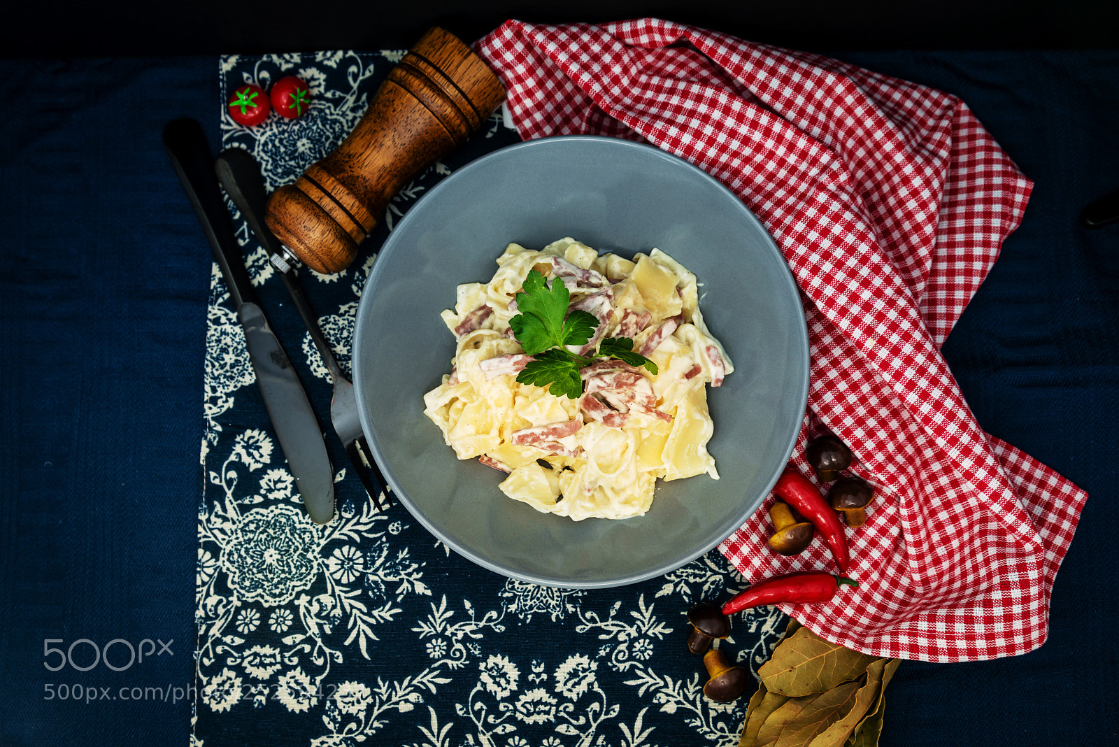 Nikon D800 sample photo. Tasty carbonara pasta on photography