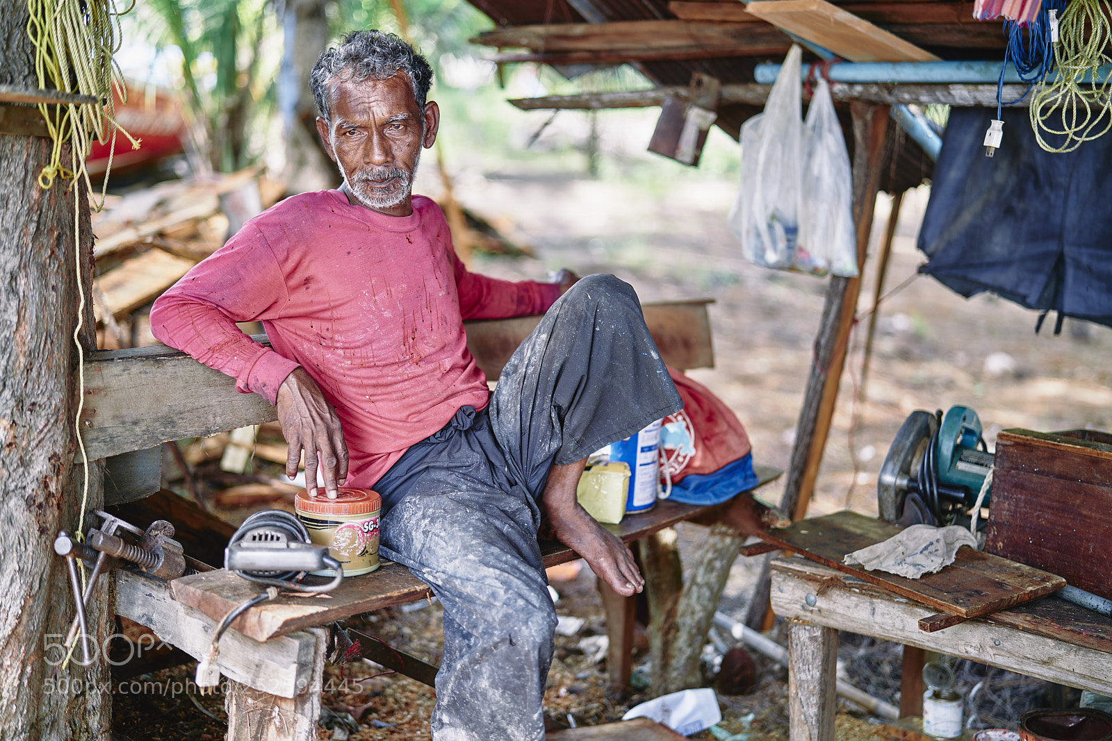Sony a7R II sample photo. Portrait of artisan fisherman photography