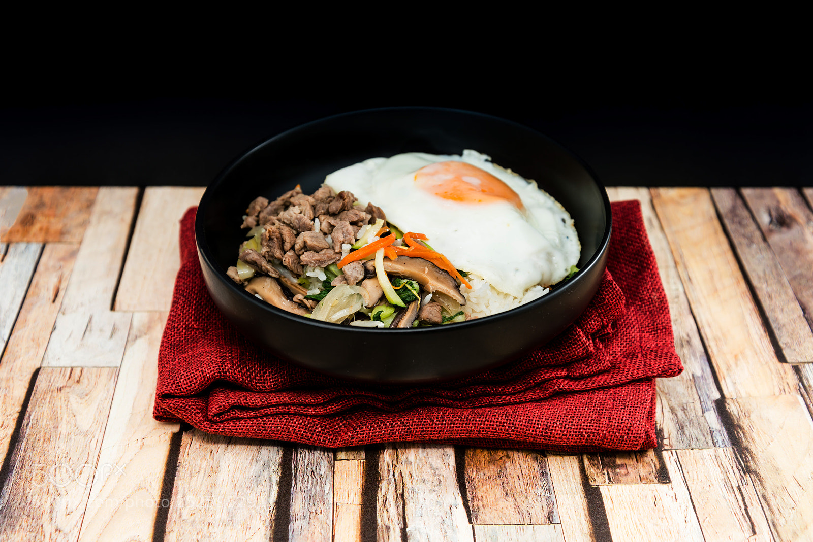 Nikon D800 sample photo. Handmade korean bibimbap ready photography