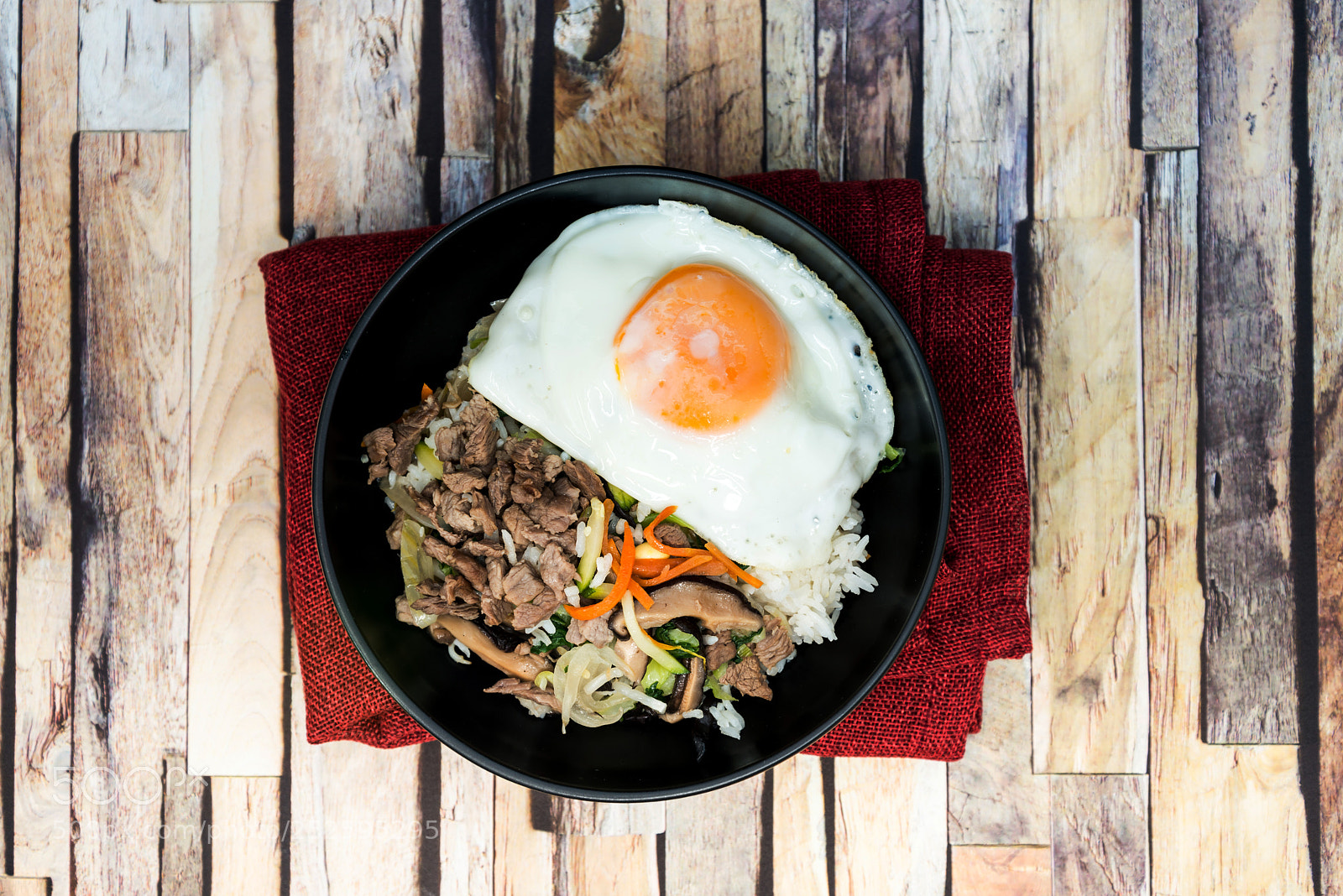Nikon D800 sample photo. Handmade korean bibimbap ready photography