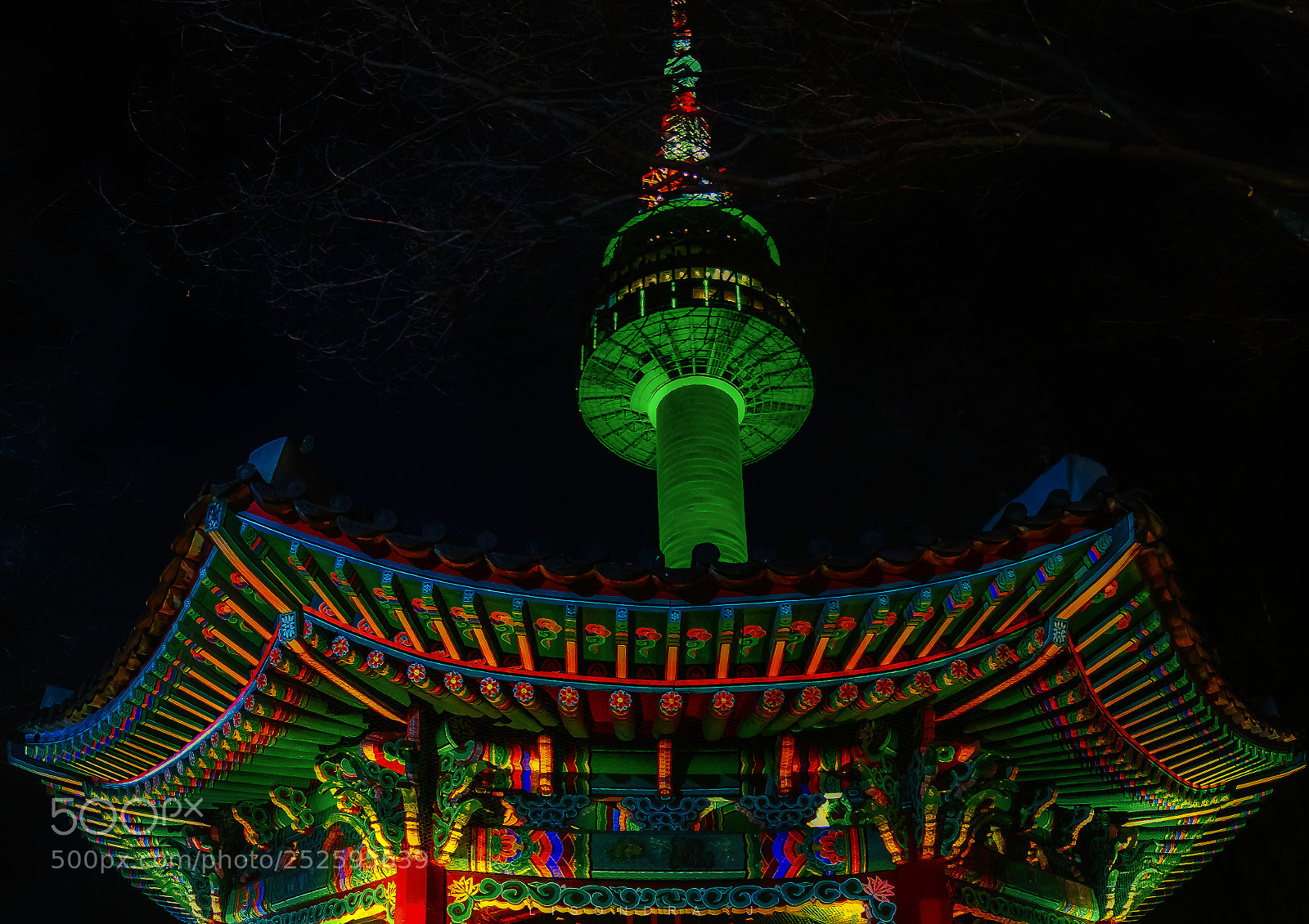 Canon EOS 7D sample photo. Namsan tower of seoul photography