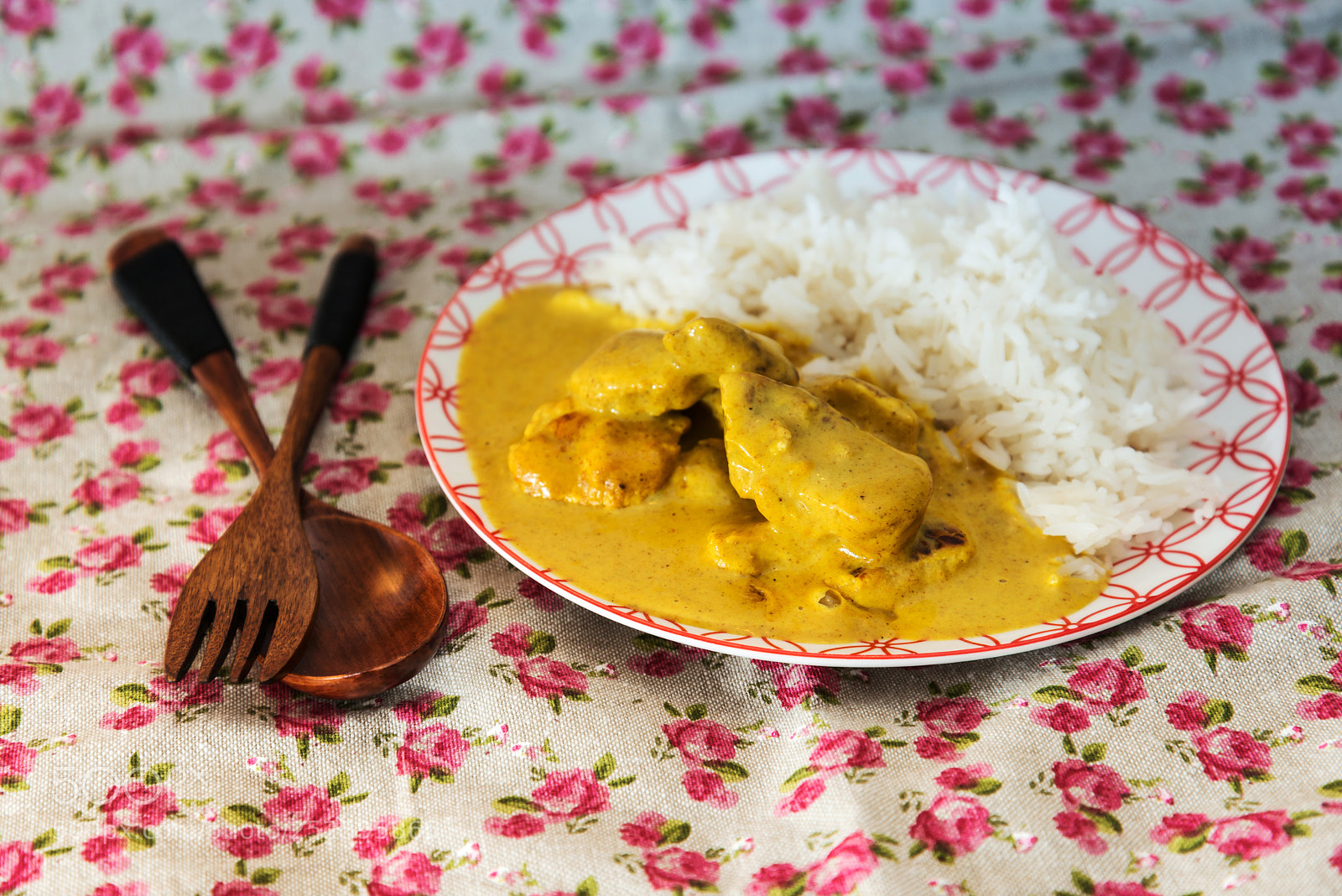 Nikon D800 sample photo. Handmade indian curry chicken photography