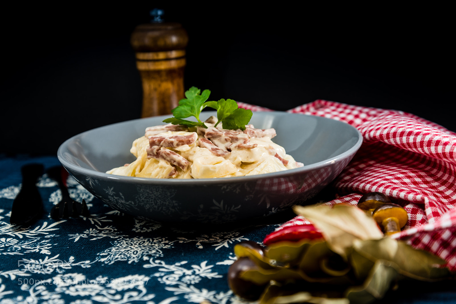 Nikon D800 sample photo. Tasty carbonara pasta on photography