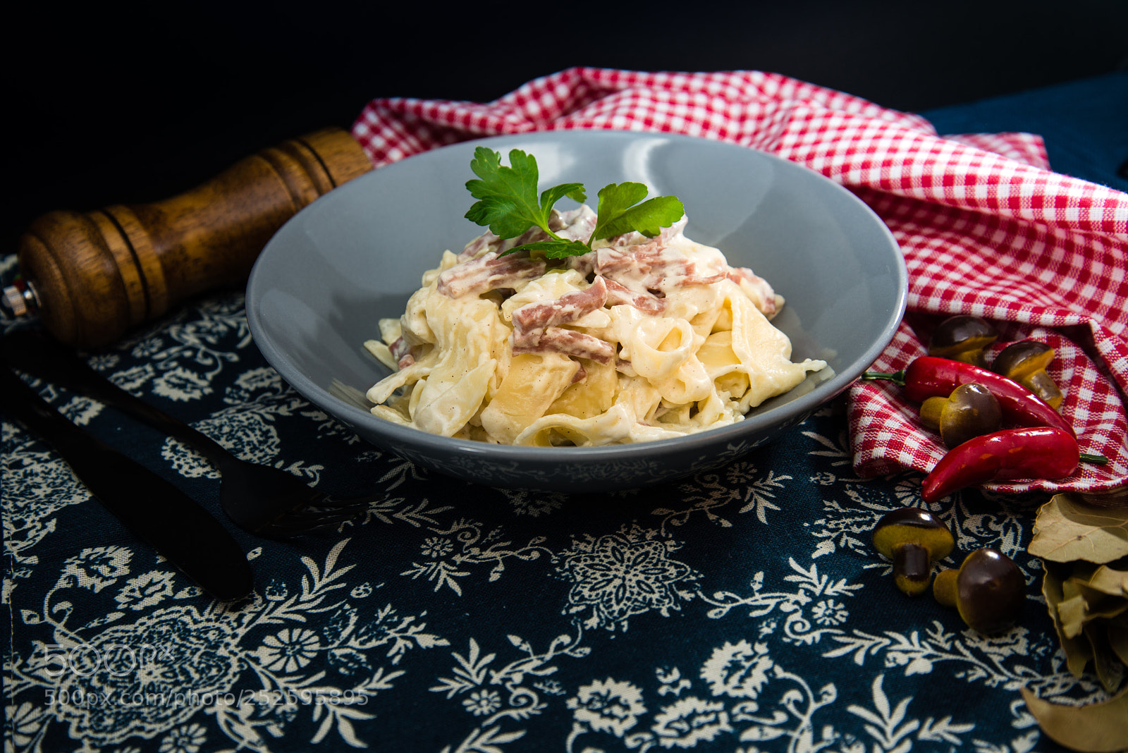 Nikon D800 sample photo. Tasty carbonara pasta on photography