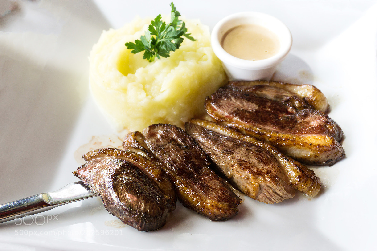 Sony a6000 sample photo. Juicy steak veal beef photography