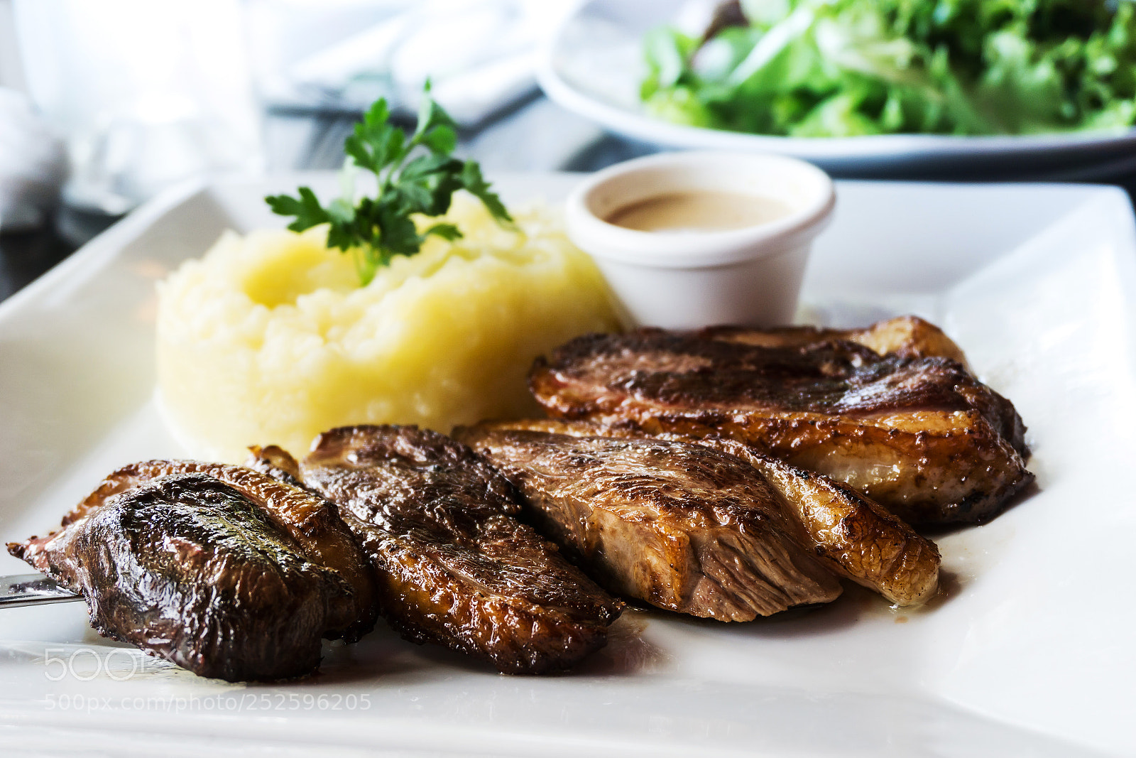 Sony a6000 sample photo. Juicy steak veal beef photography