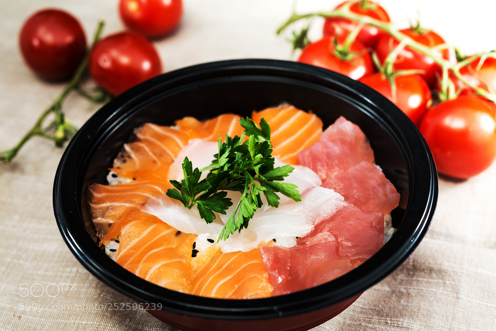 Nikon D800 sample photo. Japanese food mix sashimi photography