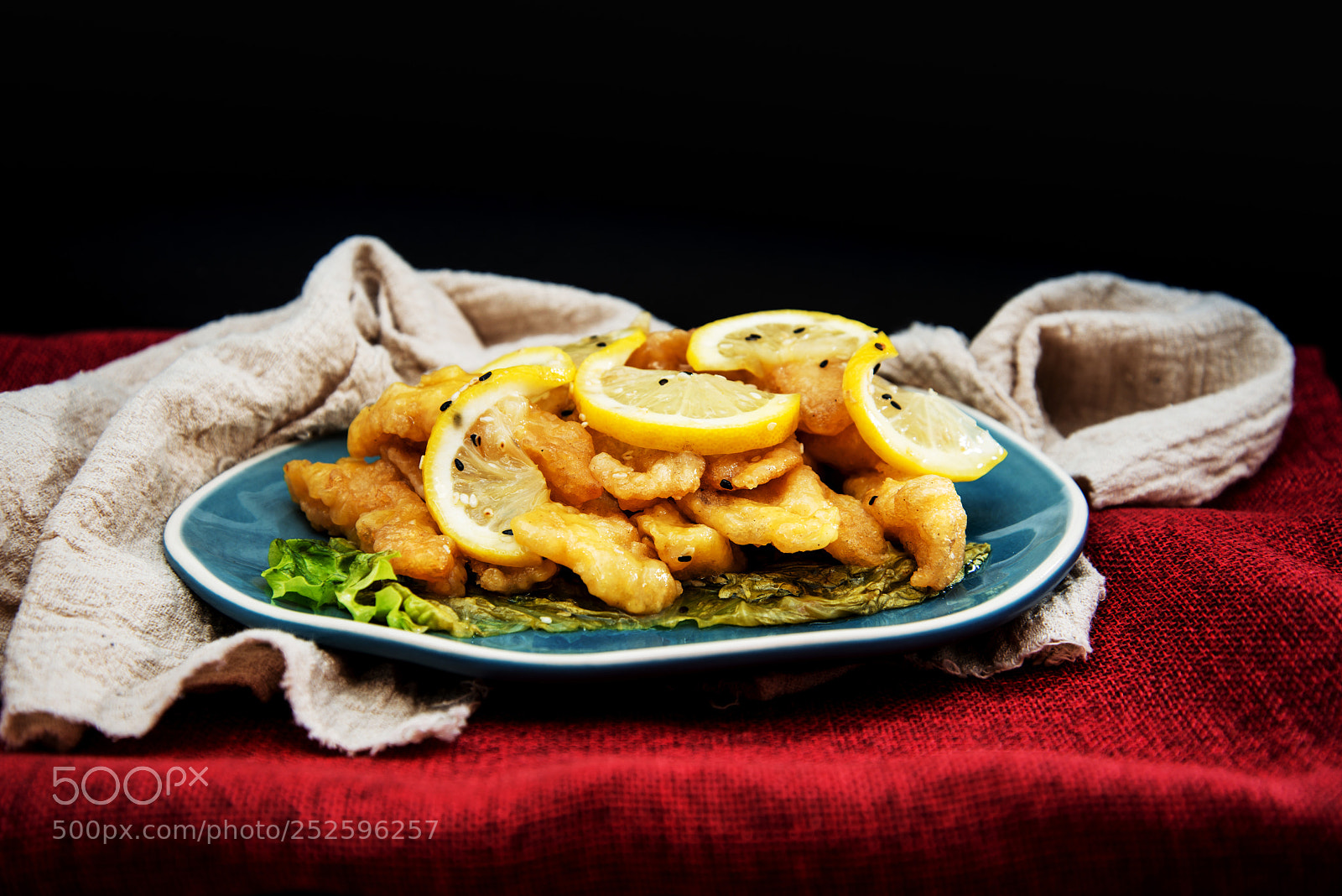 Nikon D800 sample photo. Chinese food fried fish photography