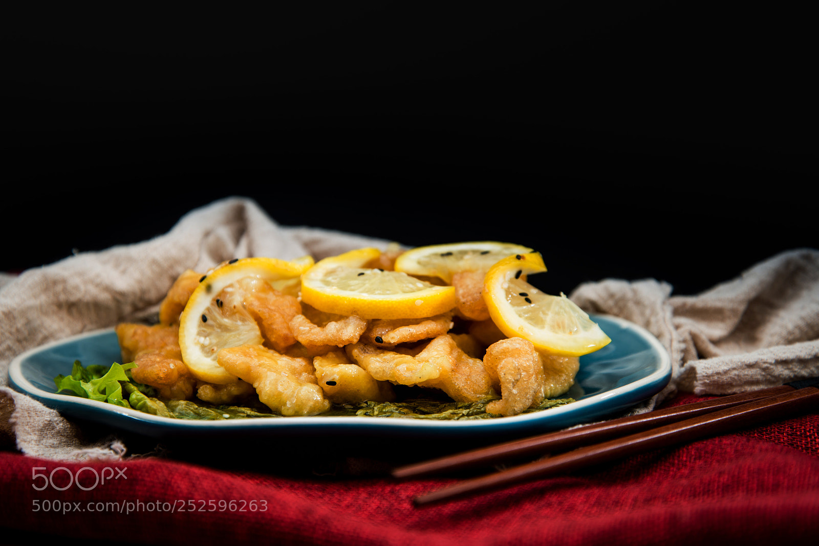 Nikon D800 sample photo. Chinese food fried fish photography