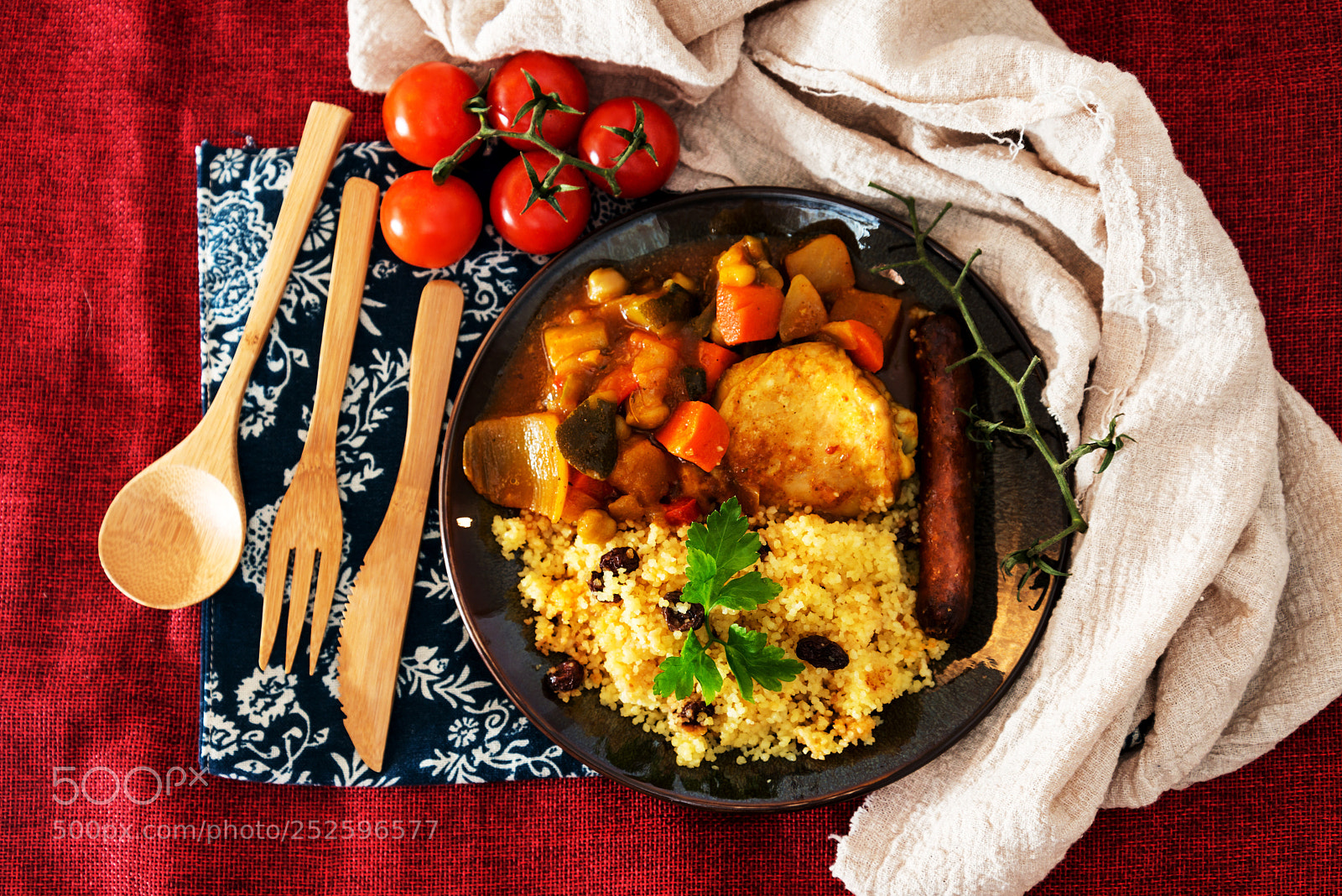 Nikon D800 sample photo. Traditional moroccan dish chicken photography