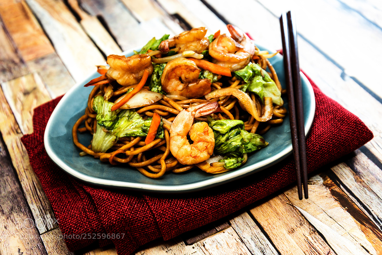 Nikon D800 sample photo. Asian shrimp noodles on photography