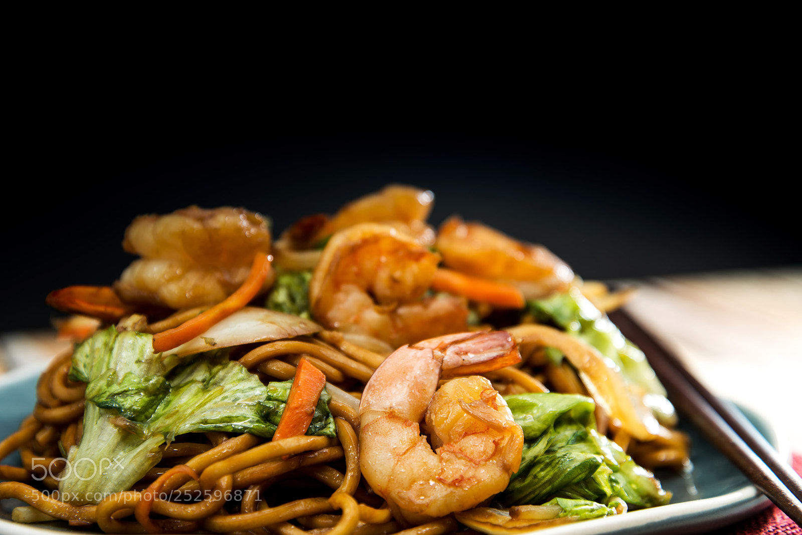 Nikon D800 sample photo. Asian shrimp noodles on photography