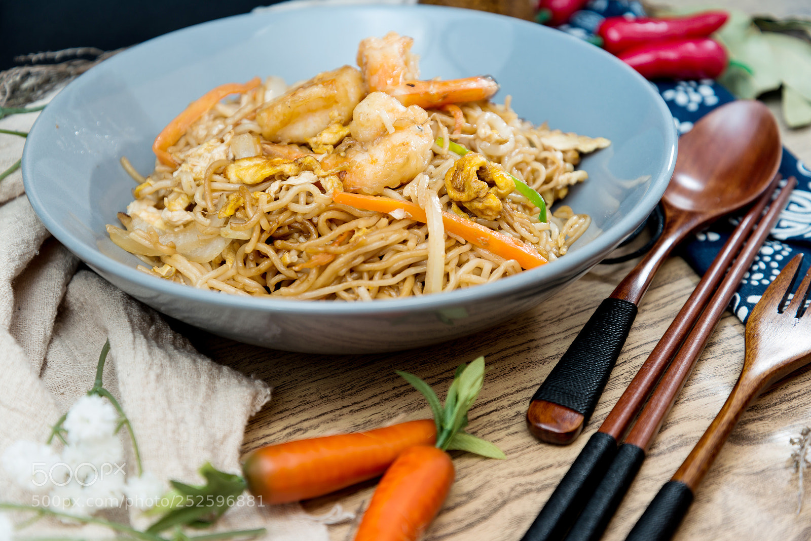 Nikon D800 sample photo. Shrimp vietnamese food bo photography