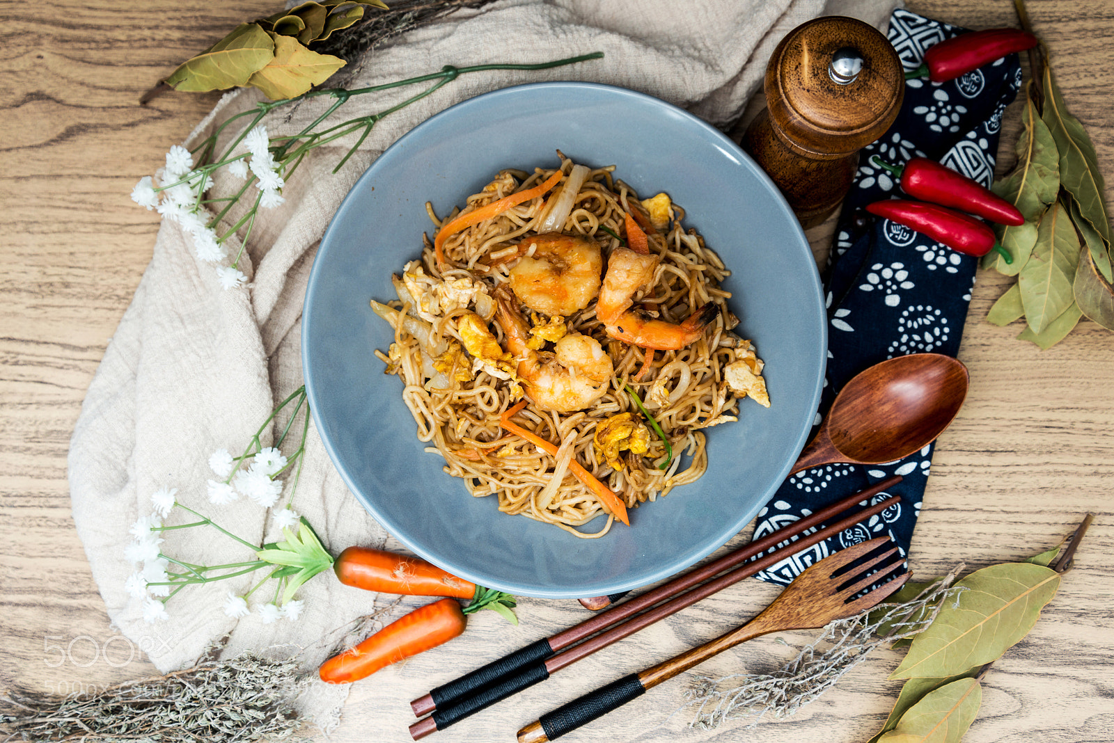Nikon D800 sample photo. Shrimp vietnamese food bo photography