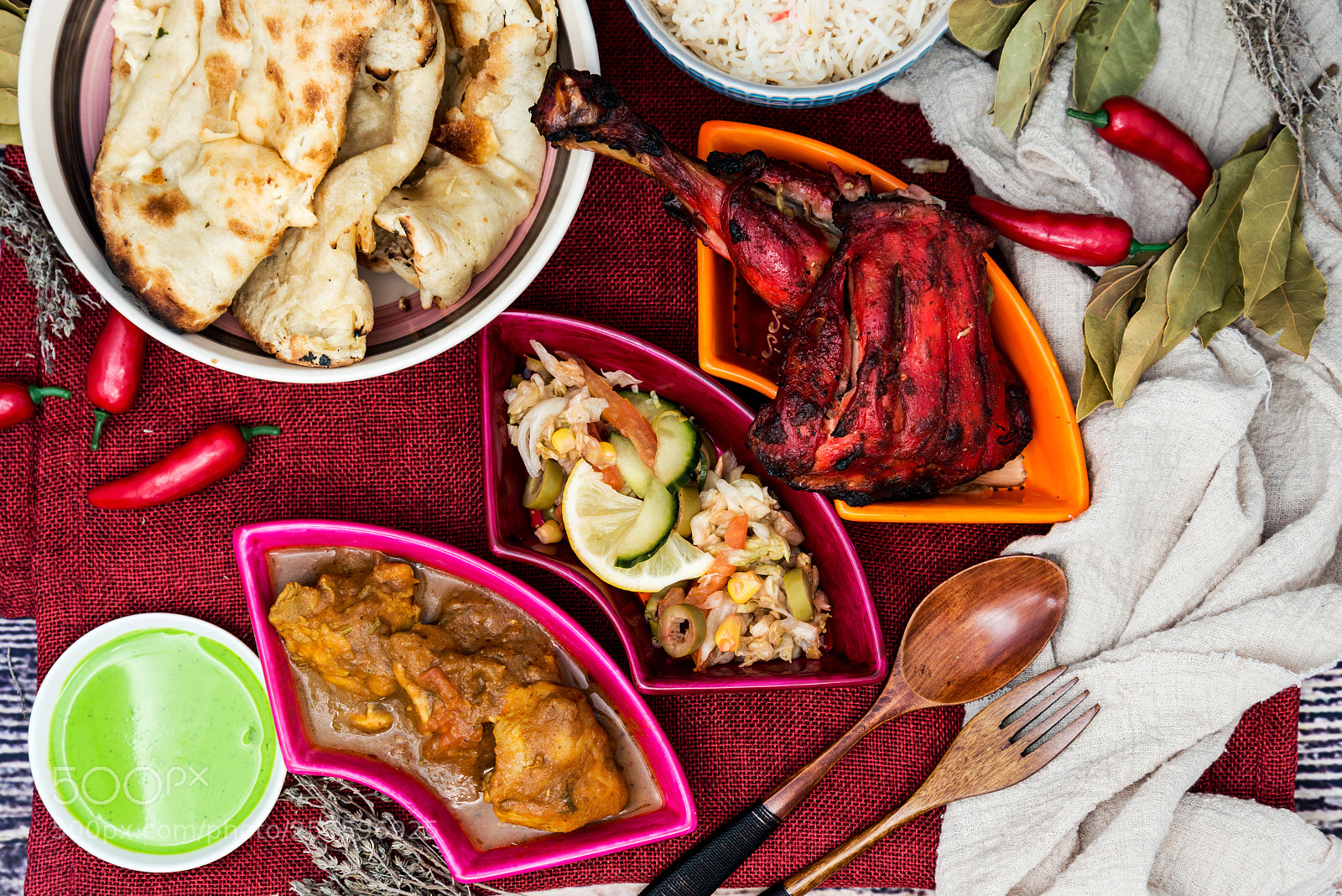 Nikon D800 sample photo. Traditional indian food chicken photography