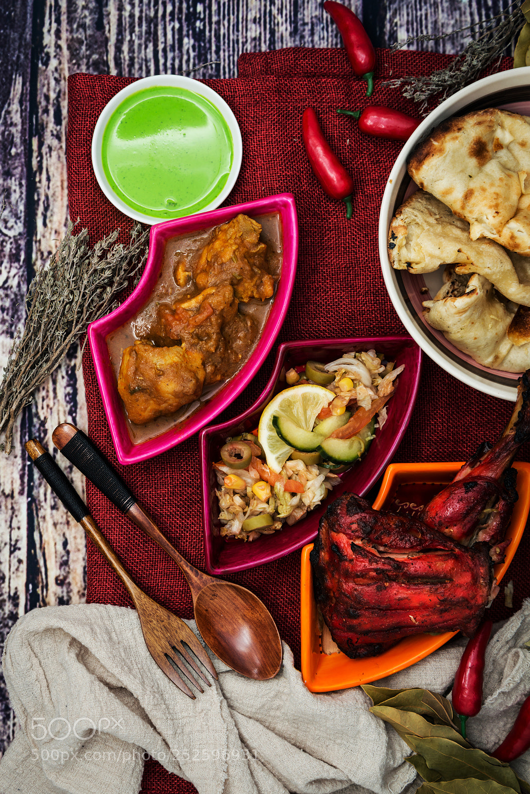 Nikon D800 sample photo. Traditional indian food chicken photography