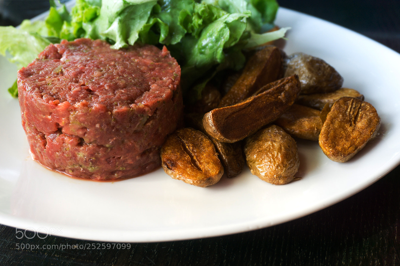 Sony a6000 sample photo. Tasty steak tartare raw photography