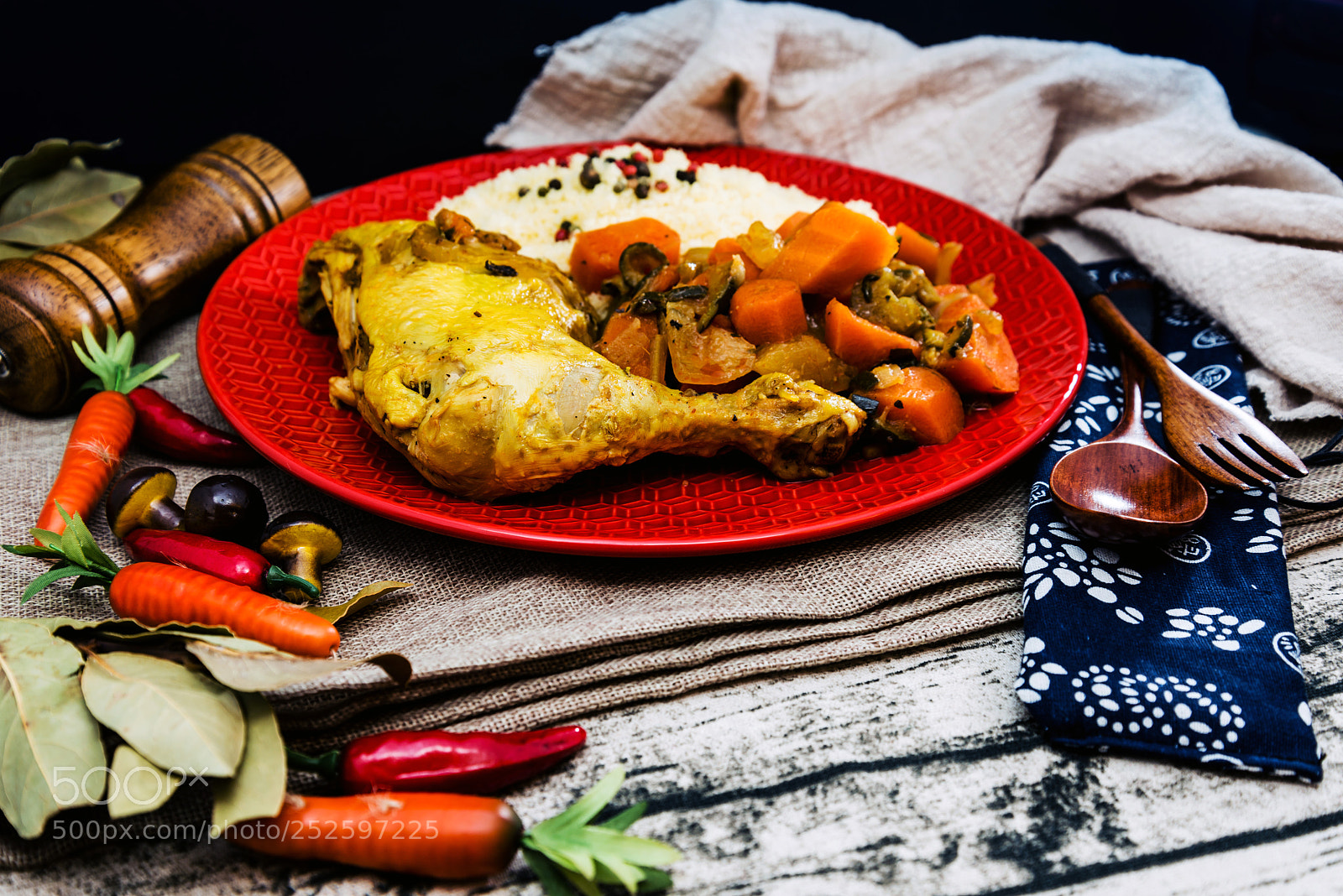 Nikon D800 sample photo. Traditional moroccan dish couscous photography