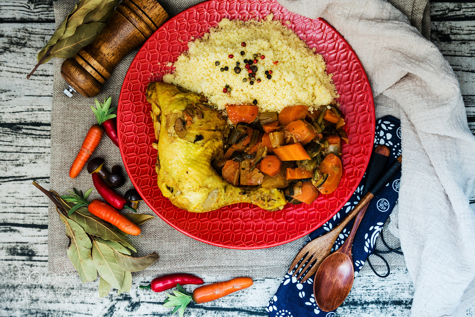 Nikon D800 sample photo. Traditional moroccan dish couscous photography