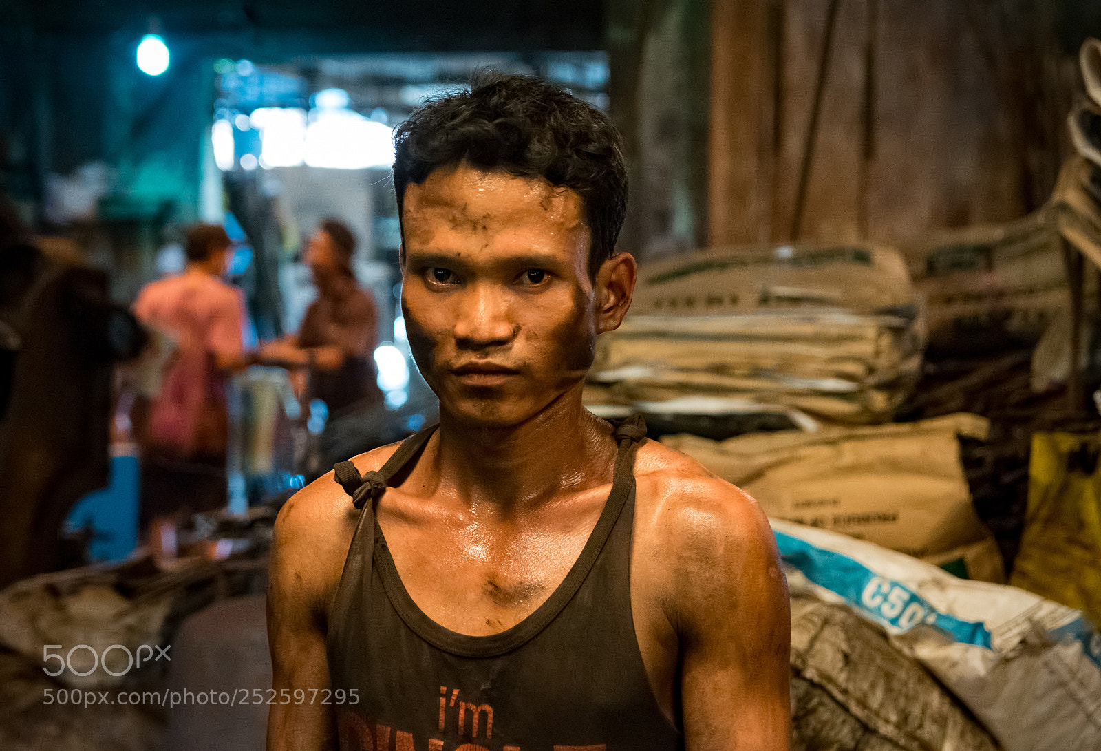 Nikon D5300 sample photo. The iron worker photography