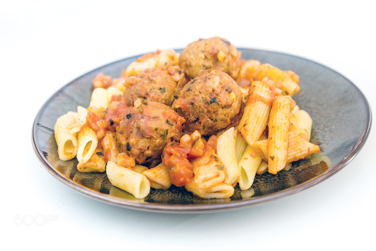 Nikon D800 sample photo. Tasty penne with meat photography