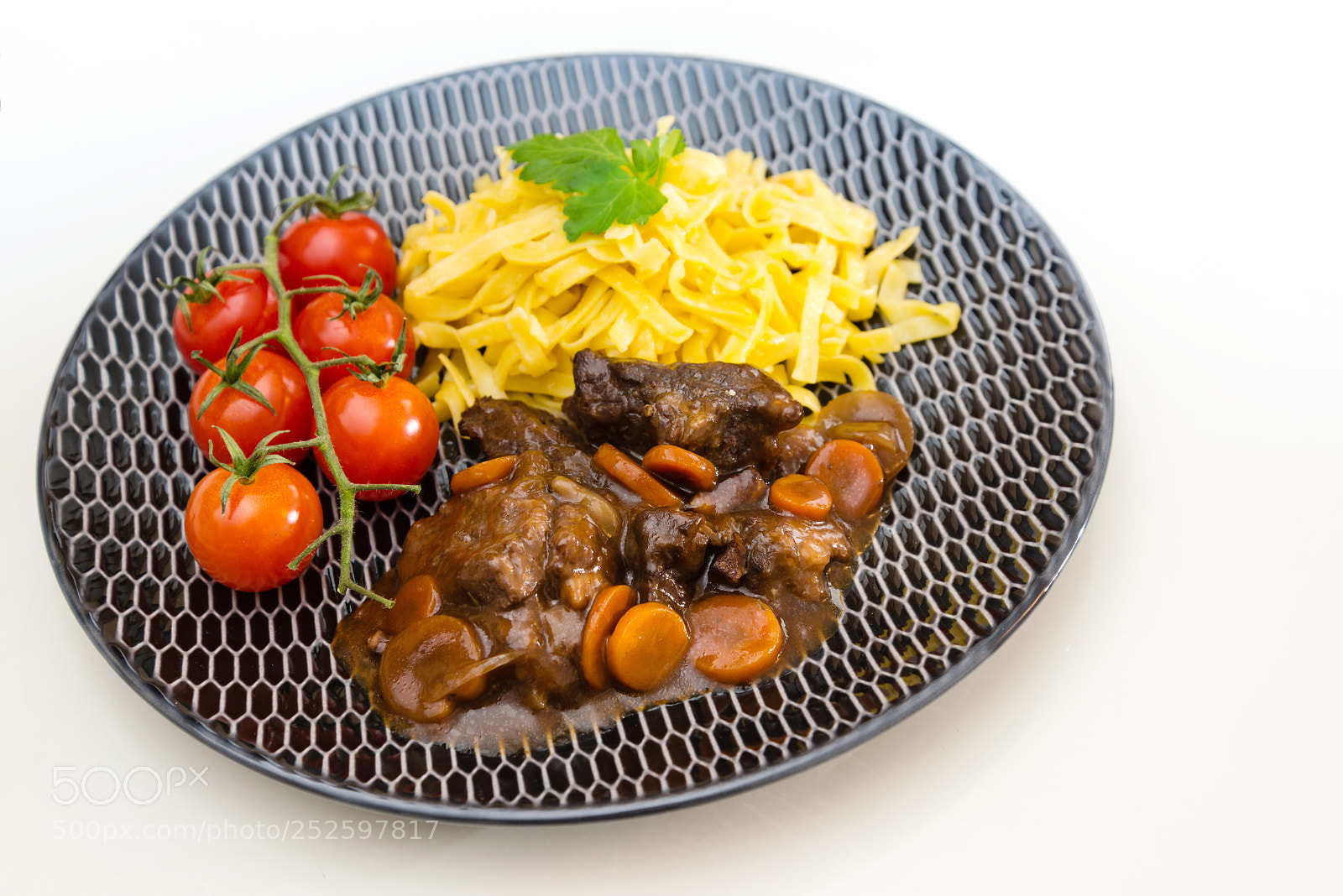 Nikon D800 sample photo. Home made beef bourguignon photography