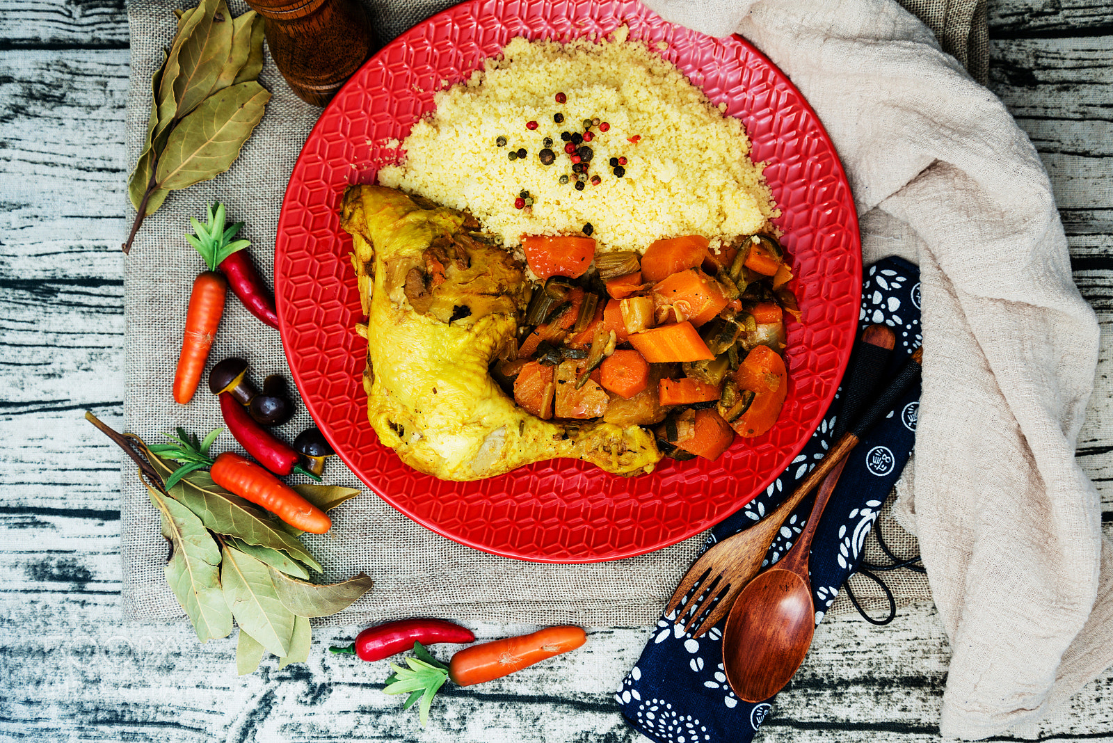 Nikon D800 sample photo. Traditional moroccan dish couscous photography