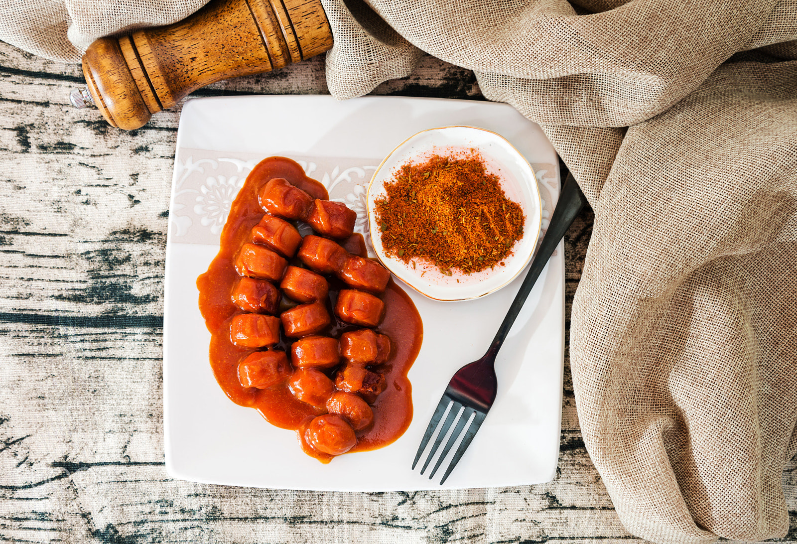 Nikon D800 sample photo. Tasty german sausage served photography