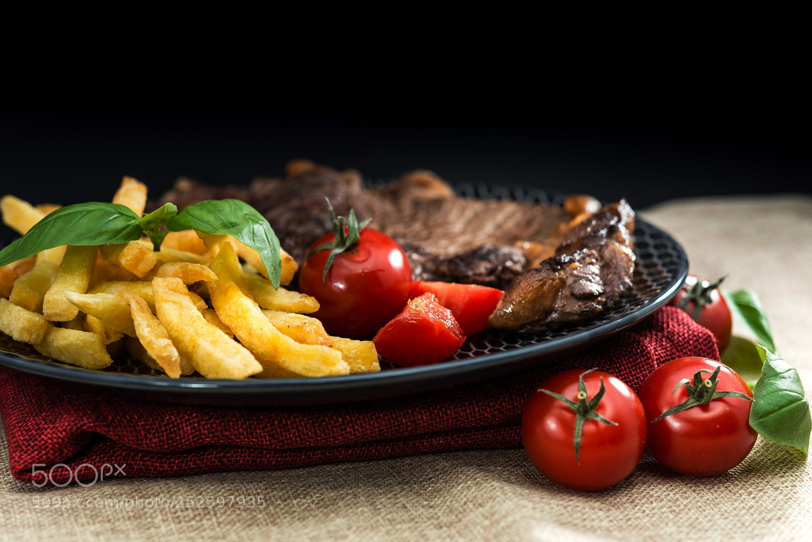 Nikon D800 sample photo. Juicy steak beef meat photography