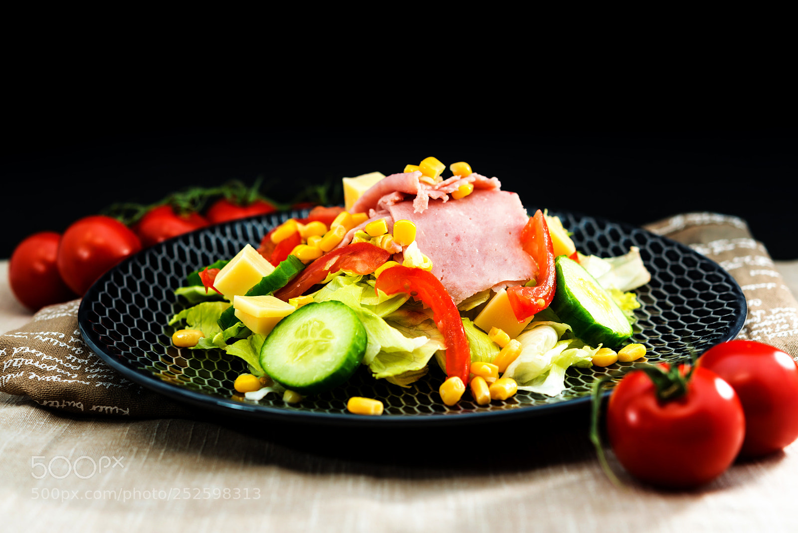 Nikon D800 sample photo. Delicious fresh salad and photography