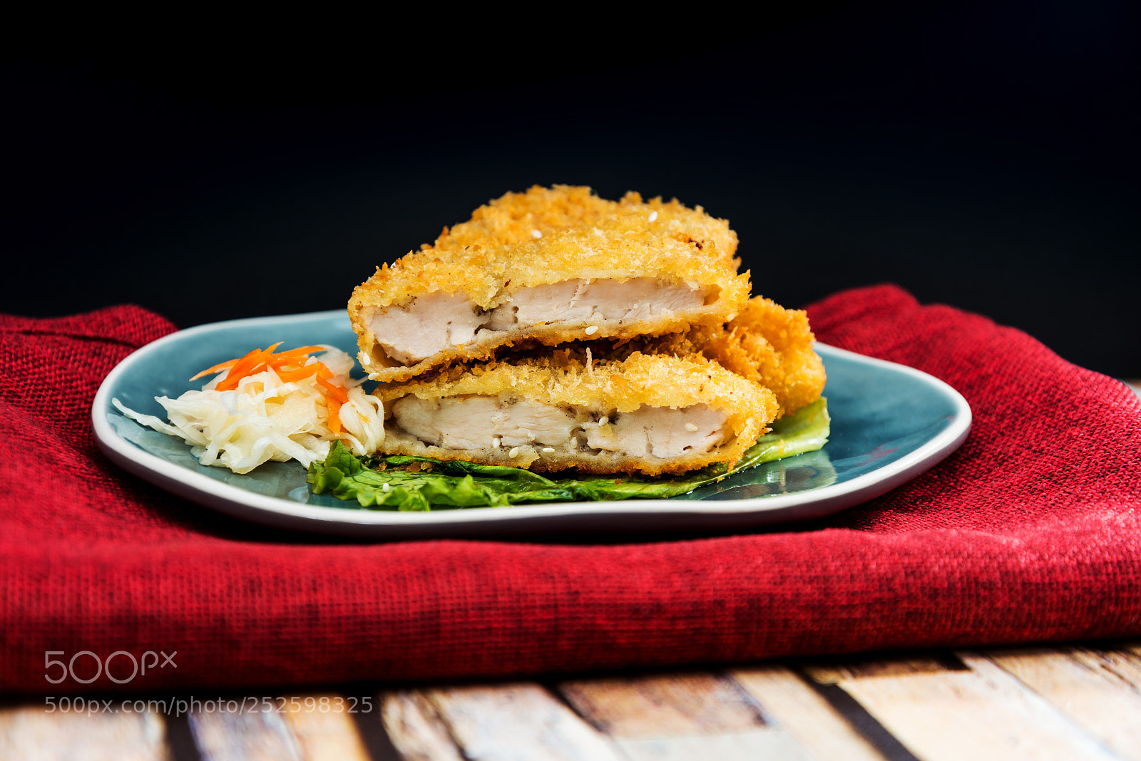 Nikon D800 sample photo. Handmade japanese fried chicken photography