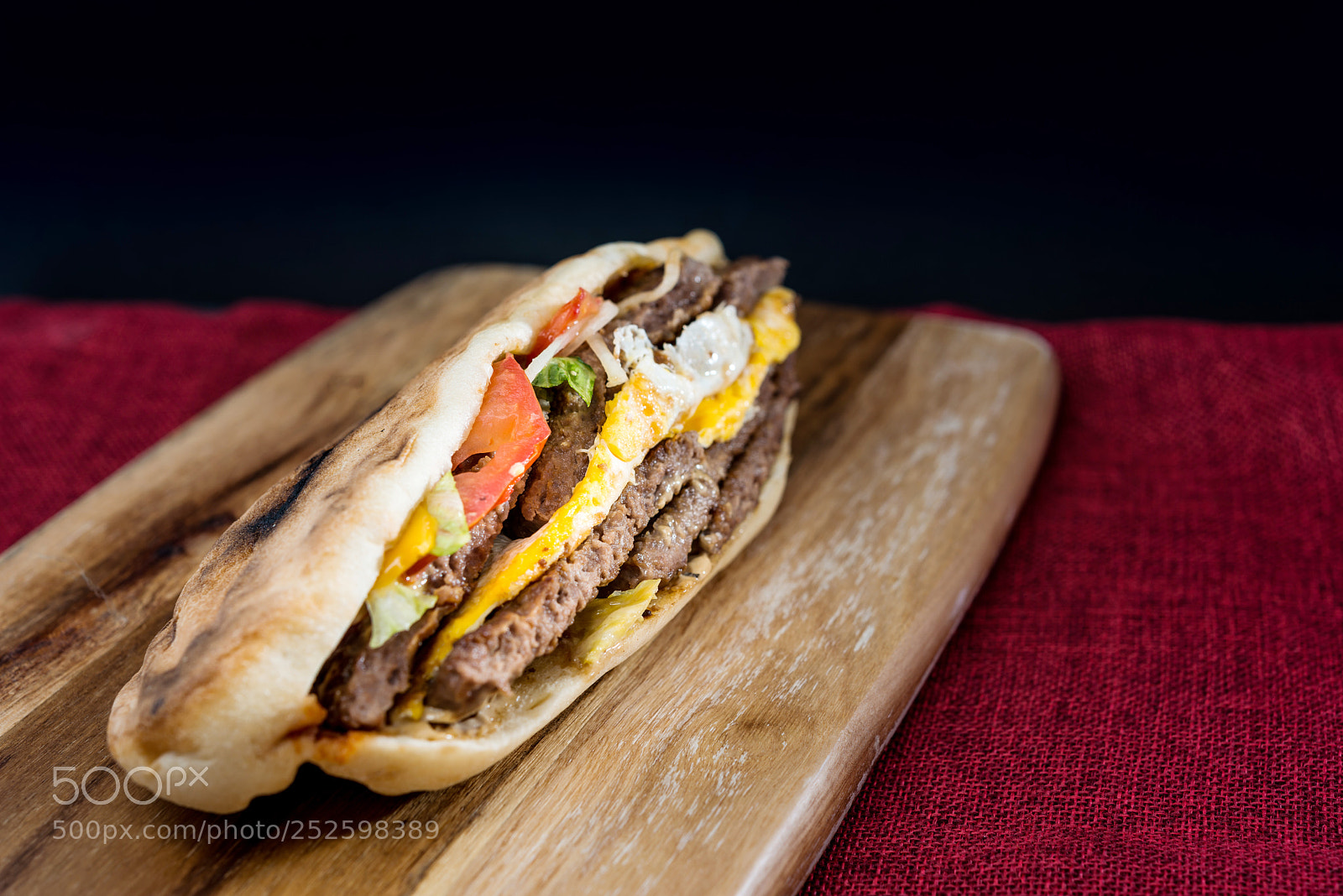 Nikon D800 sample photo. Delicious steak sandwich with photography