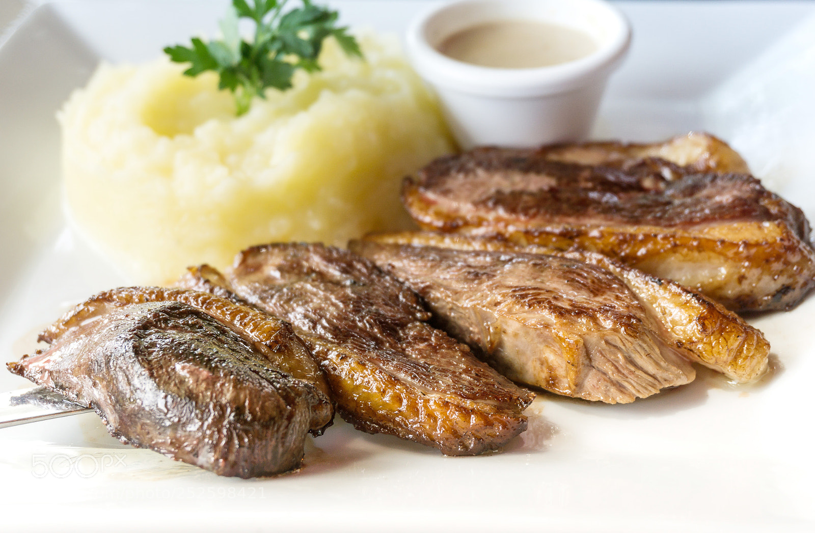 Sony a6000 sample photo. Juicy steak beef meat photography